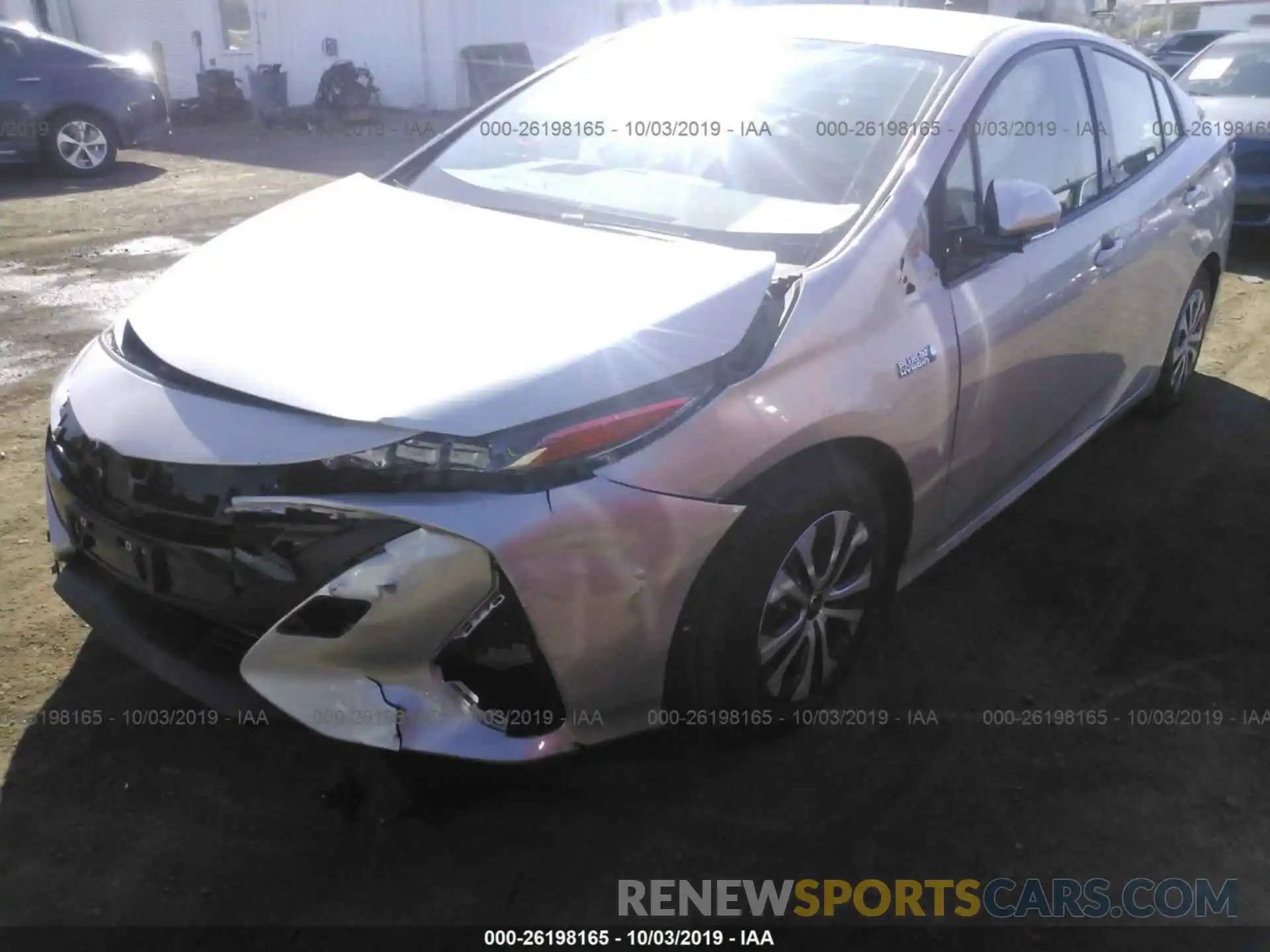 6 Photograph of a damaged car JTDKARFP9L3128108 TOYOTA PRIUS PRIME 2020