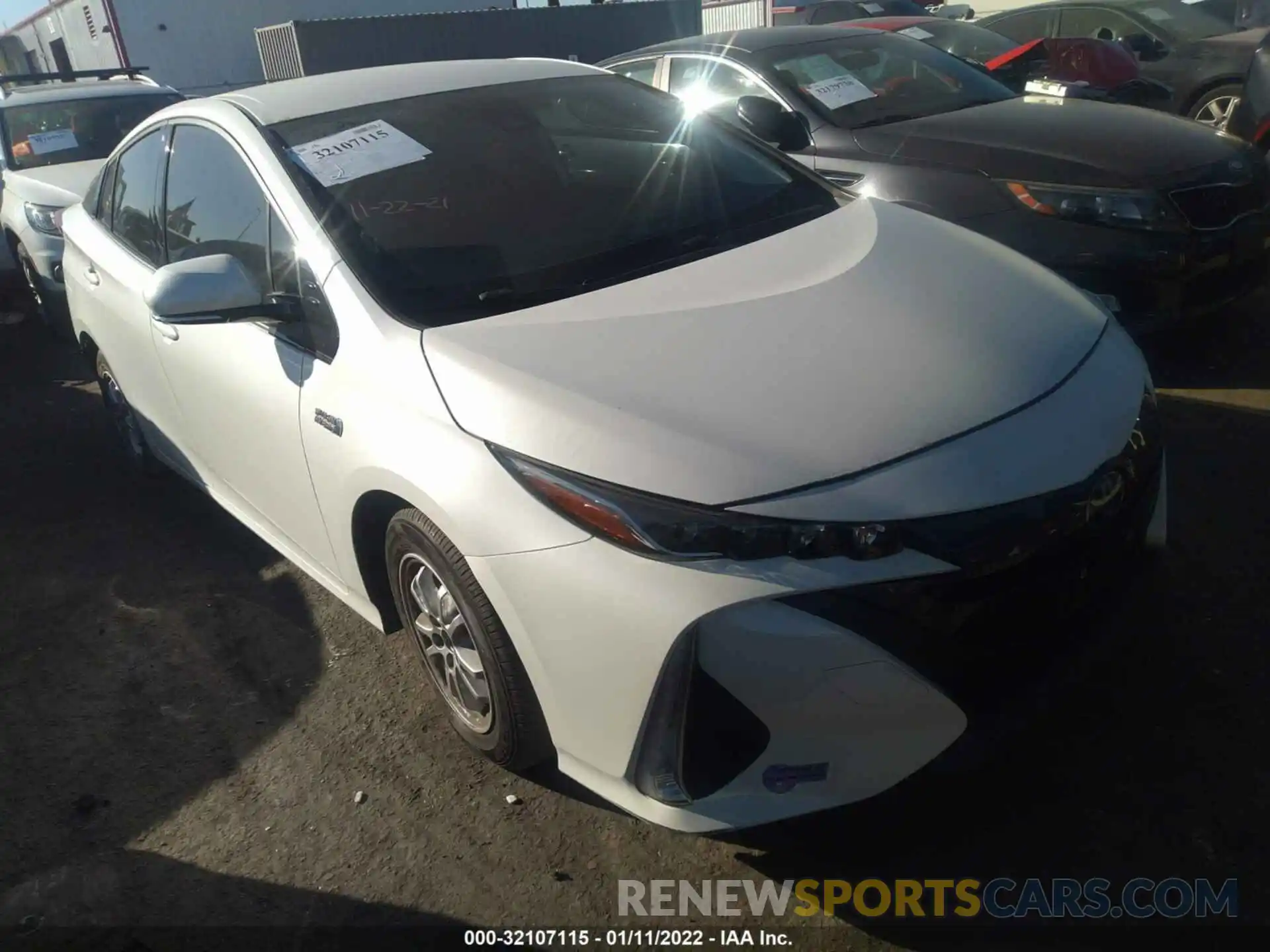 1 Photograph of a damaged car JTDKARFP9L3131414 TOYOTA PRIUS PRIME 2020