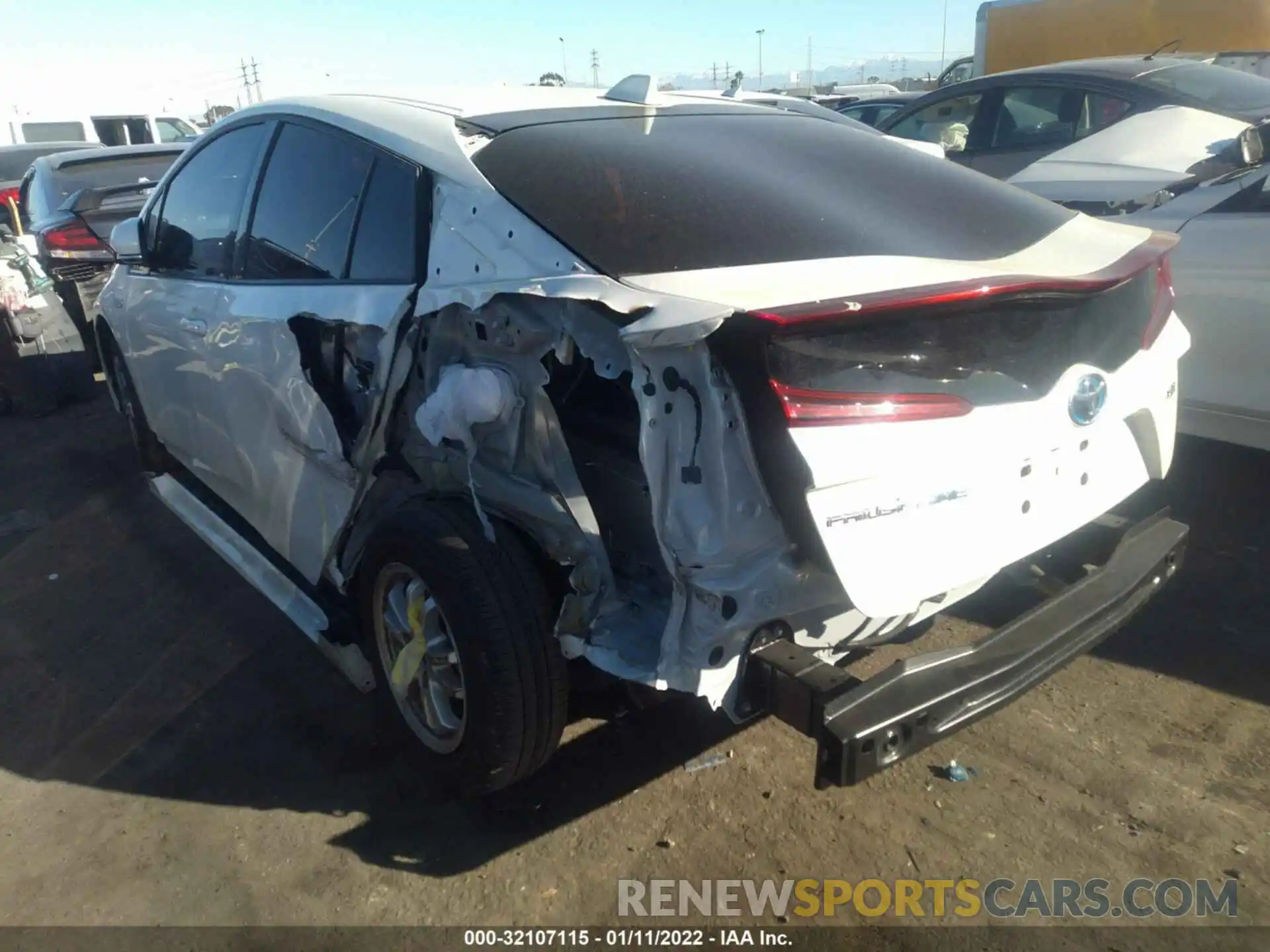 6 Photograph of a damaged car JTDKARFP9L3131414 TOYOTA PRIUS PRIME 2020