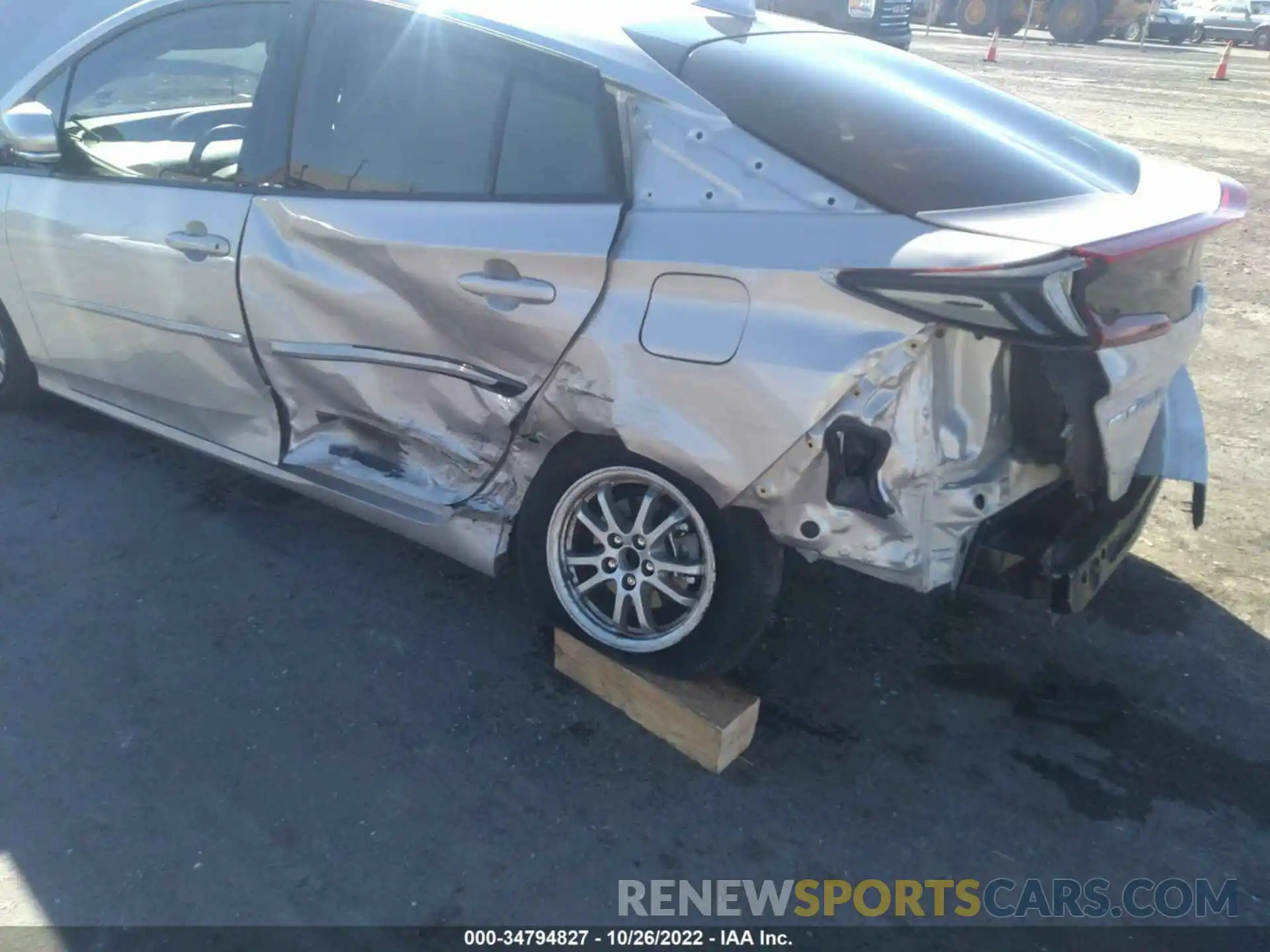 6 Photograph of a damaged car JTDKARFP9L3142459 TOYOTA PRIUS PRIME 2020