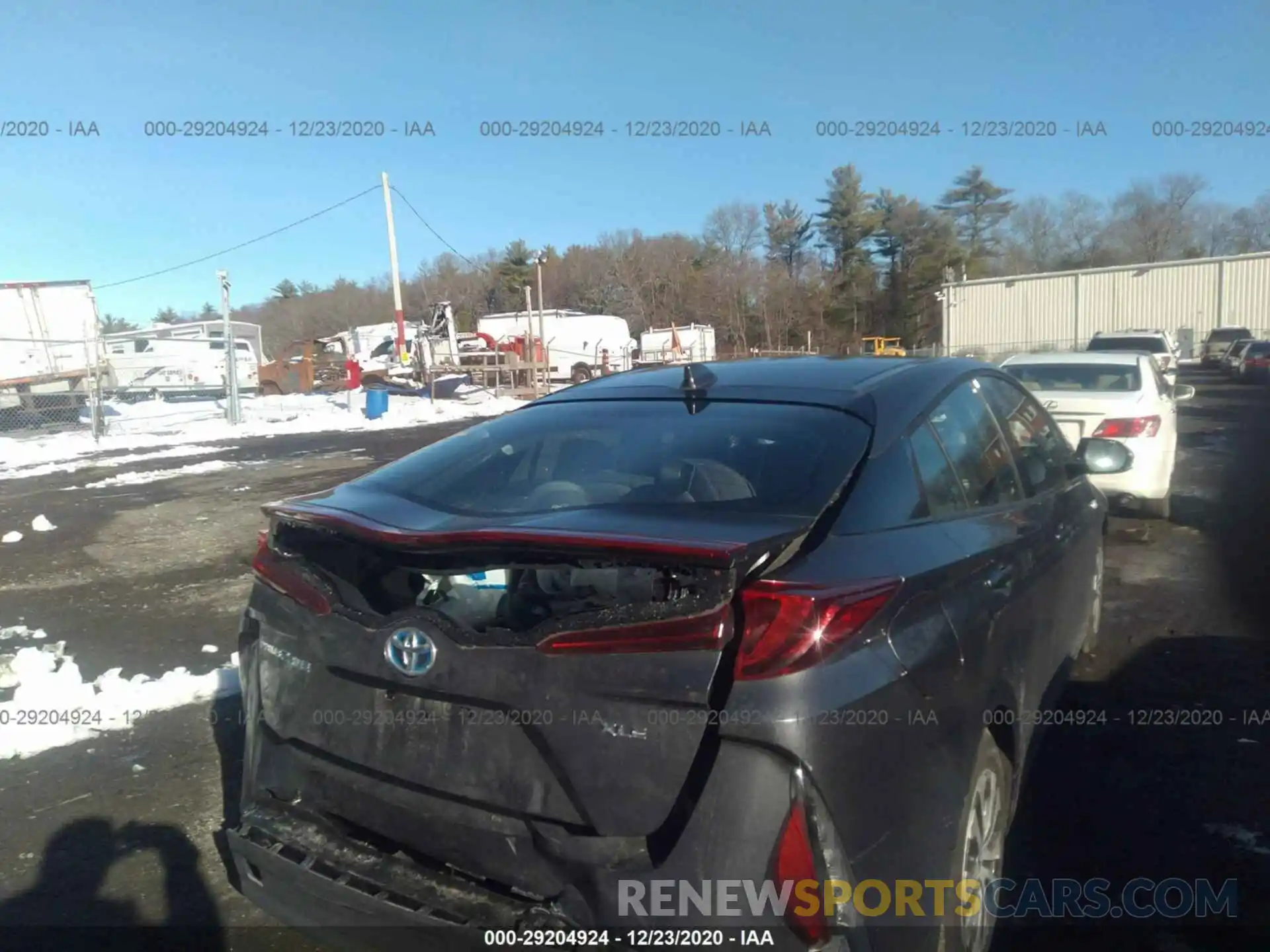 6 Photograph of a damaged car JTDKARFP9L3158368 TOYOTA PRIUS PRIME 2020