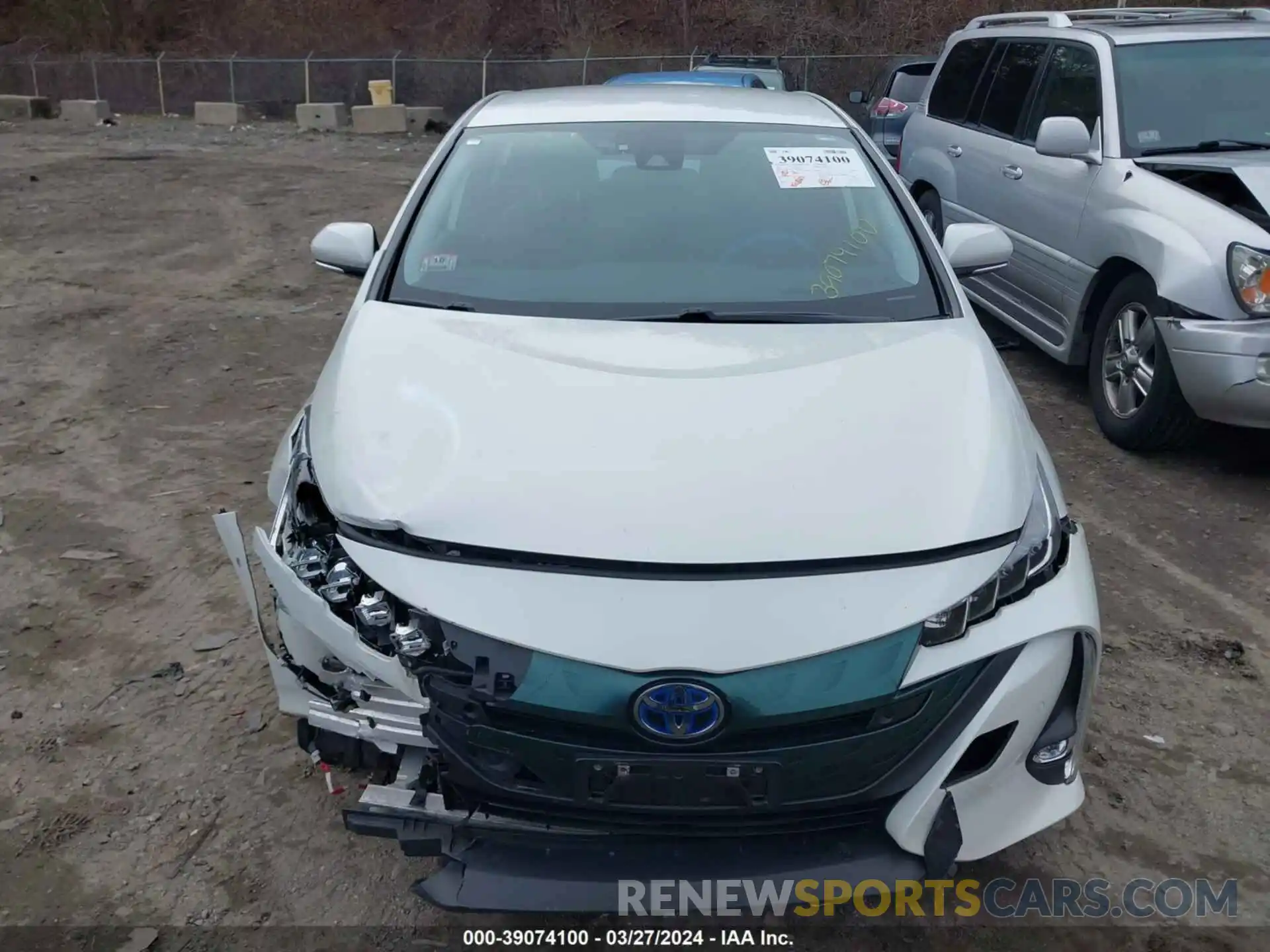 12 Фотография поврежденного автомобиля JTDKARFPXL3128991 TOYOTA PRIUS PRIME 2020