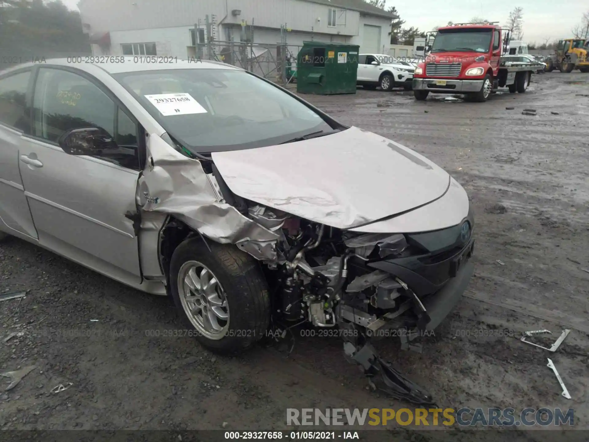 6 Фотография поврежденного автомобиля JTDKARFPXL3148366 TOYOTA PRIUS PRIME 2020