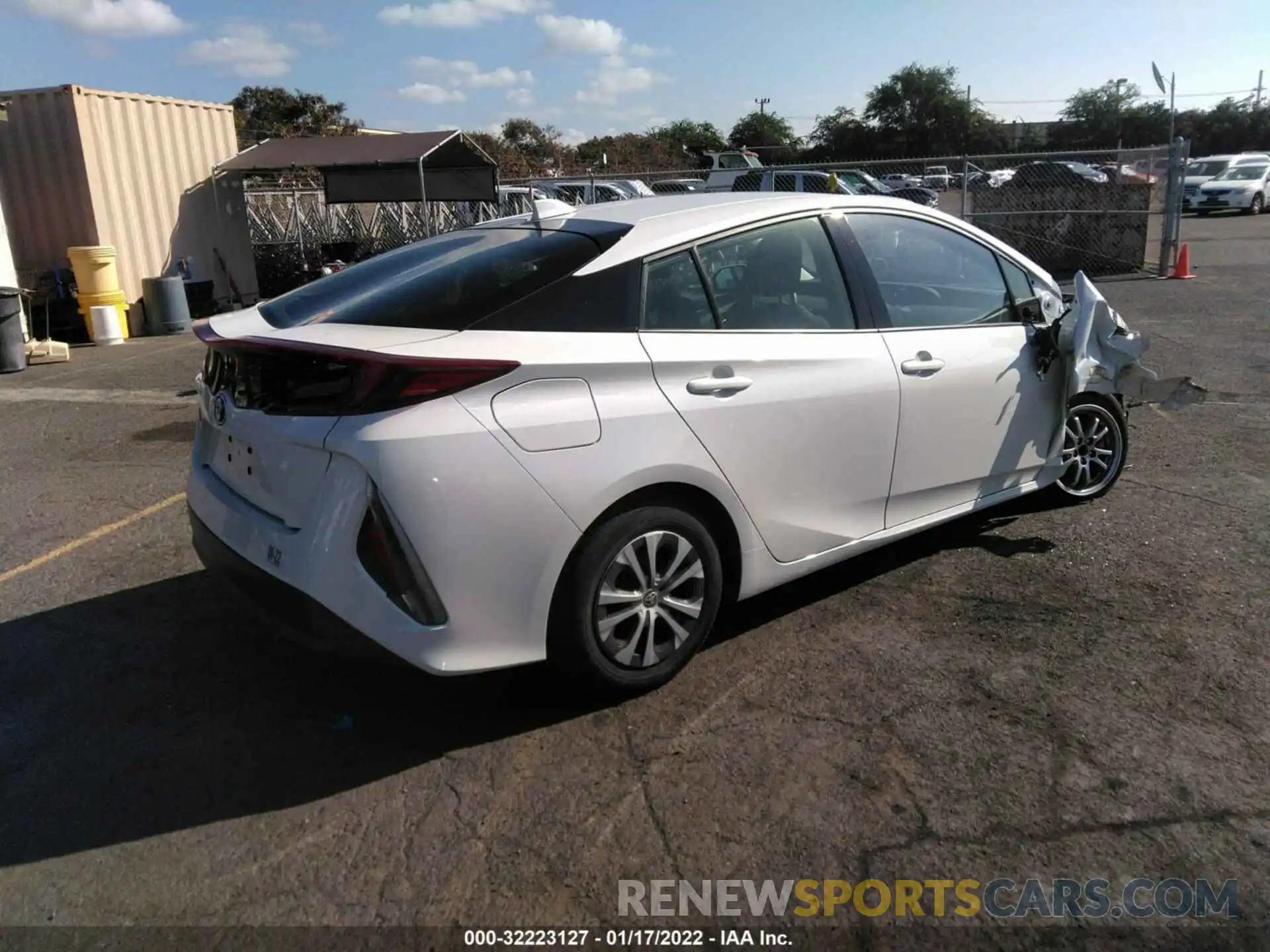 4 Photograph of a damaged car JTDKARFPXL3153180 TOYOTA PRIUS PRIME 2020