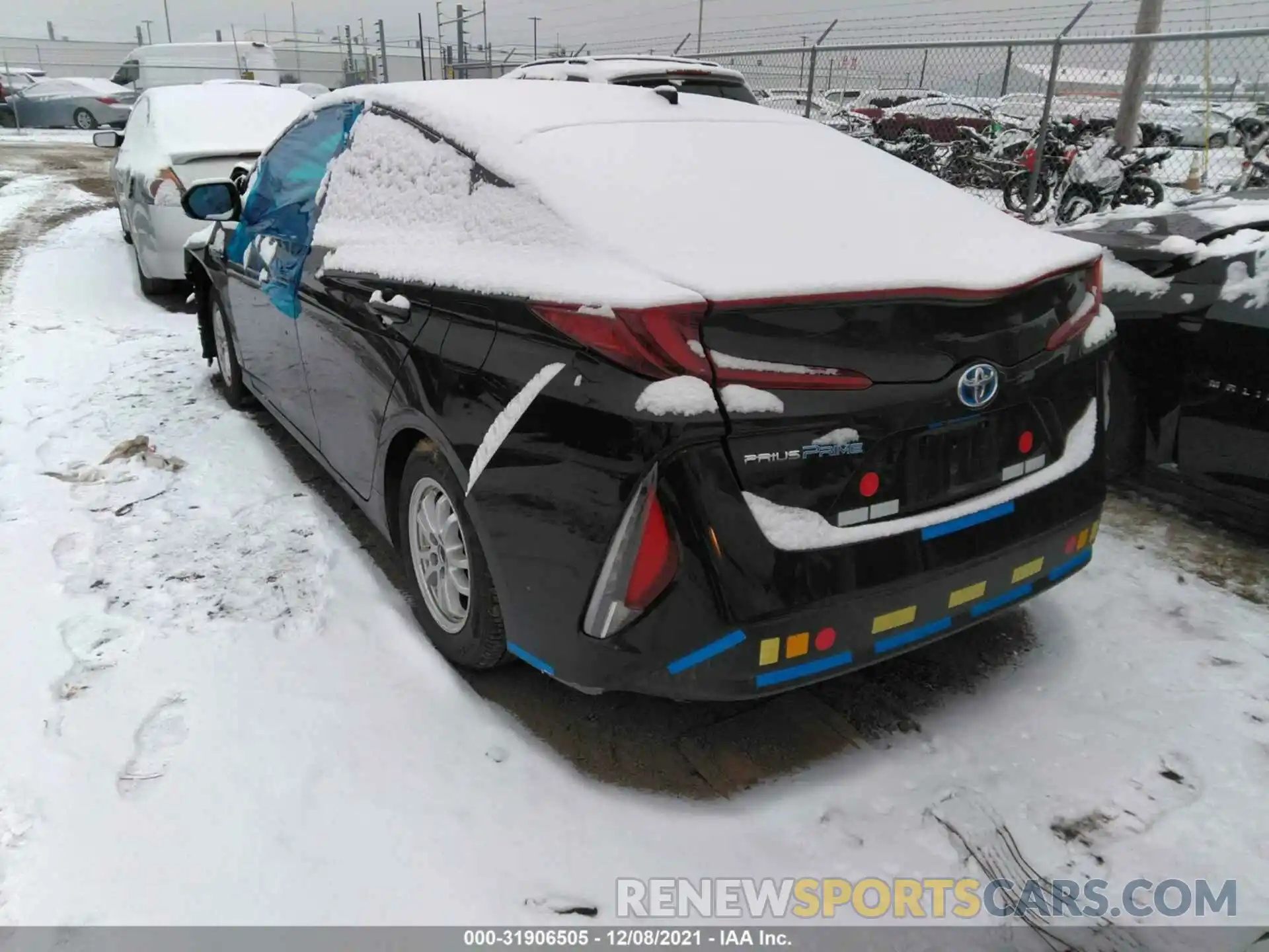 3 Photograph of a damaged car JTDKARFPXL3154149 TOYOTA PRIUS PRIME 2020