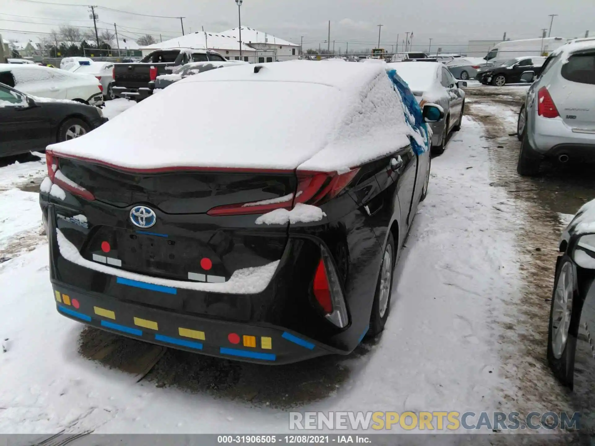 4 Photograph of a damaged car JTDKARFPXL3154149 TOYOTA PRIUS PRIME 2020