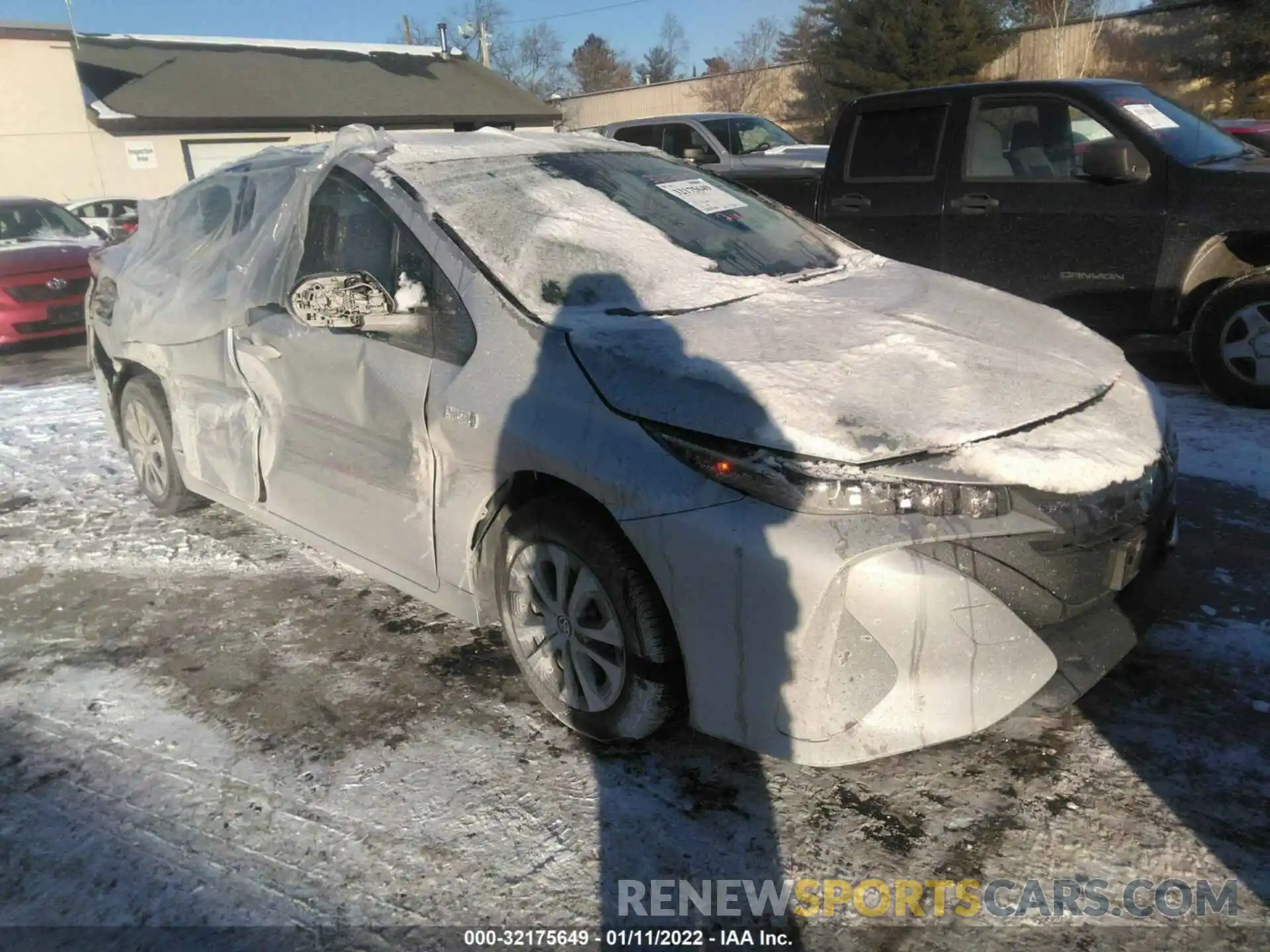 1 Photograph of a damaged car JTDKARFPXL3159822 TOYOTA PRIUS PRIME 2020