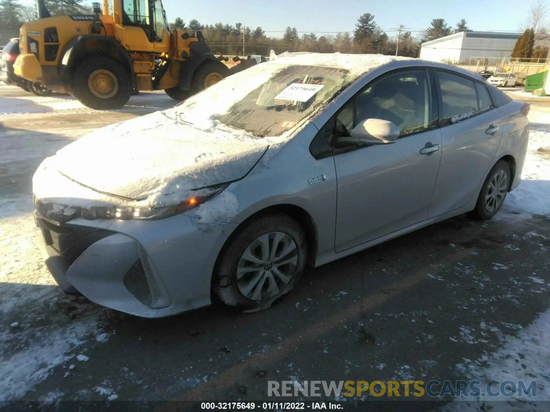 2 Фотография поврежденного автомобиля JTDKARFPXL3159822 TOYOTA PRIUS PRIME 2020