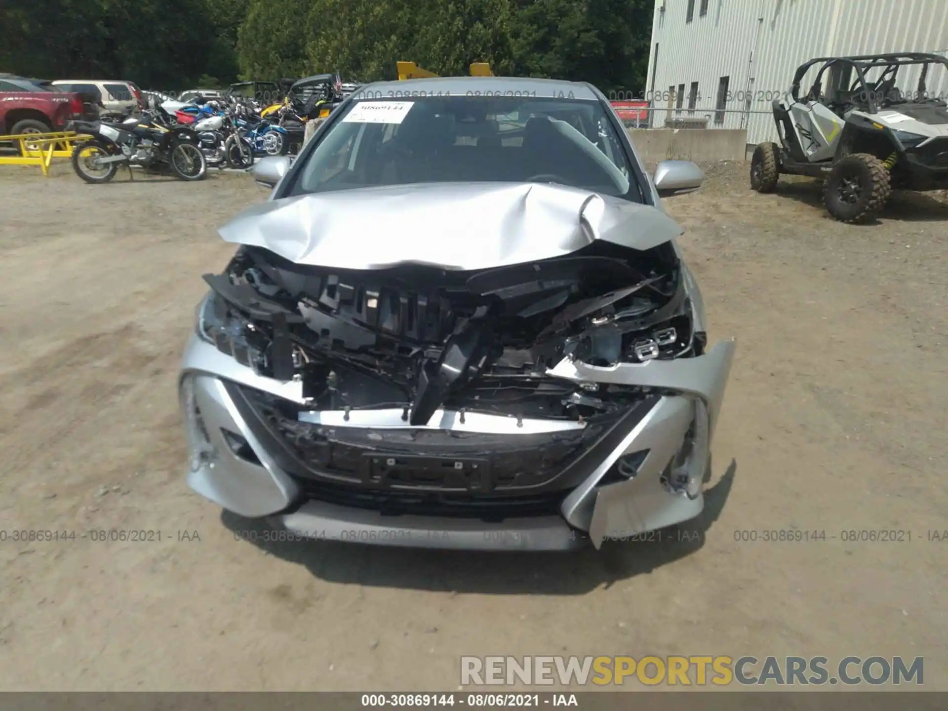 6 Photograph of a damaged car JTDKAMFP0M3175936 TOYOTA PRIUS PRIME 2021