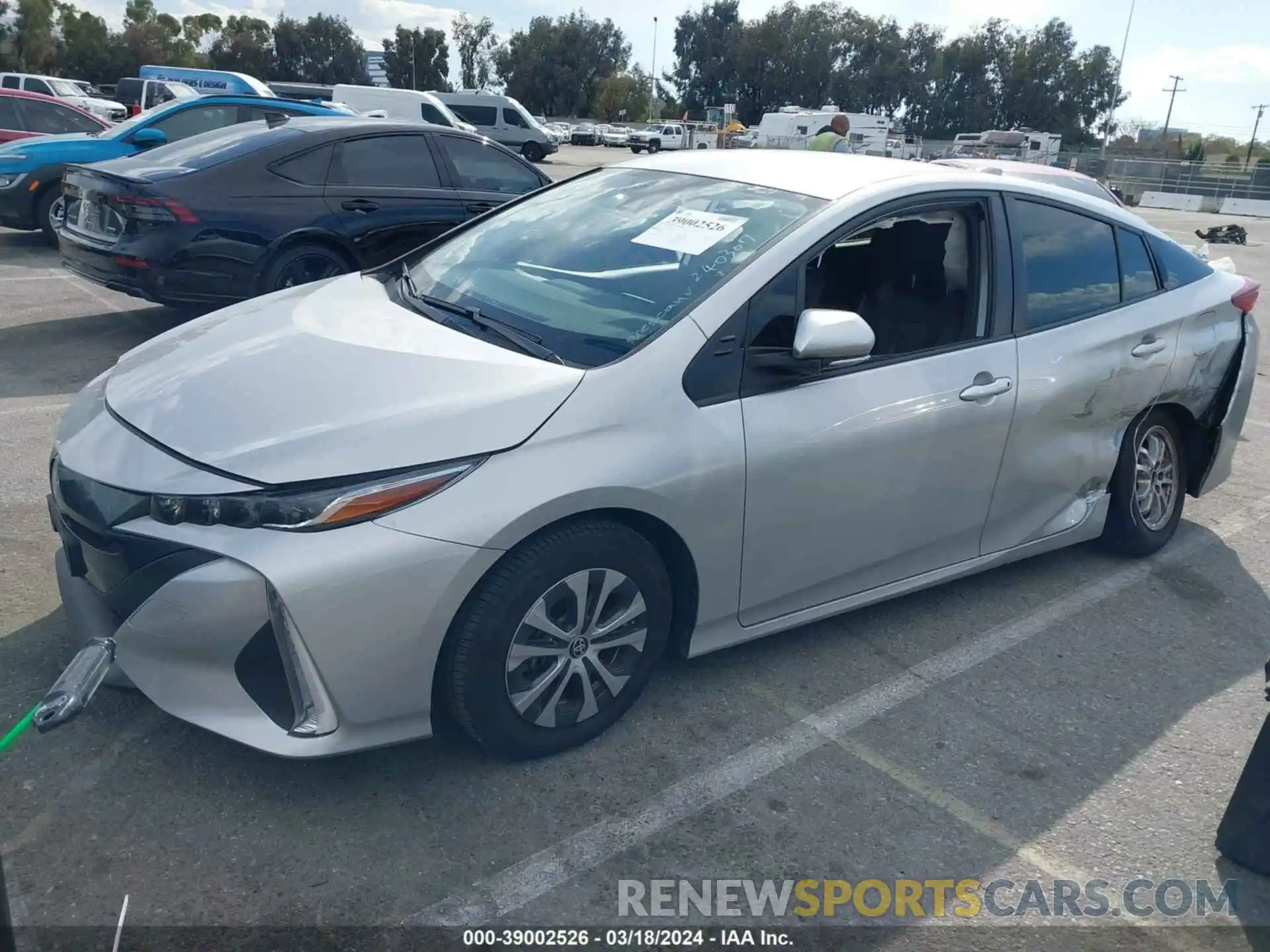 2 Photograph of a damaged car JTDKAMFP0M3182904 TOYOTA PRIUS PRIME 2021