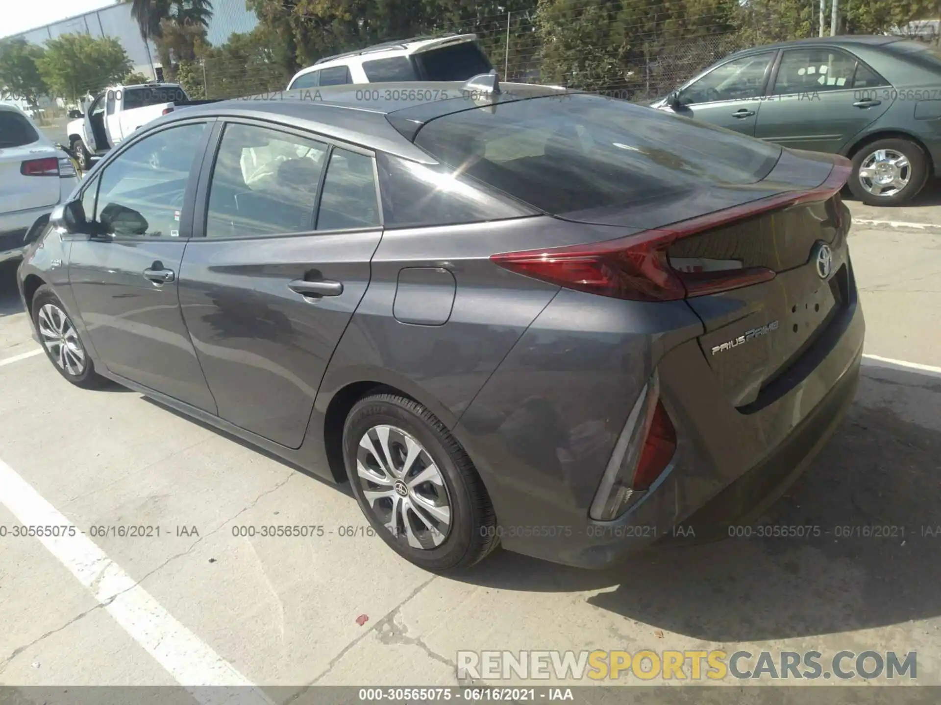 3 Photograph of a damaged car JTDKAMFP0M3185849 TOYOTA PRIUS PRIME 2021