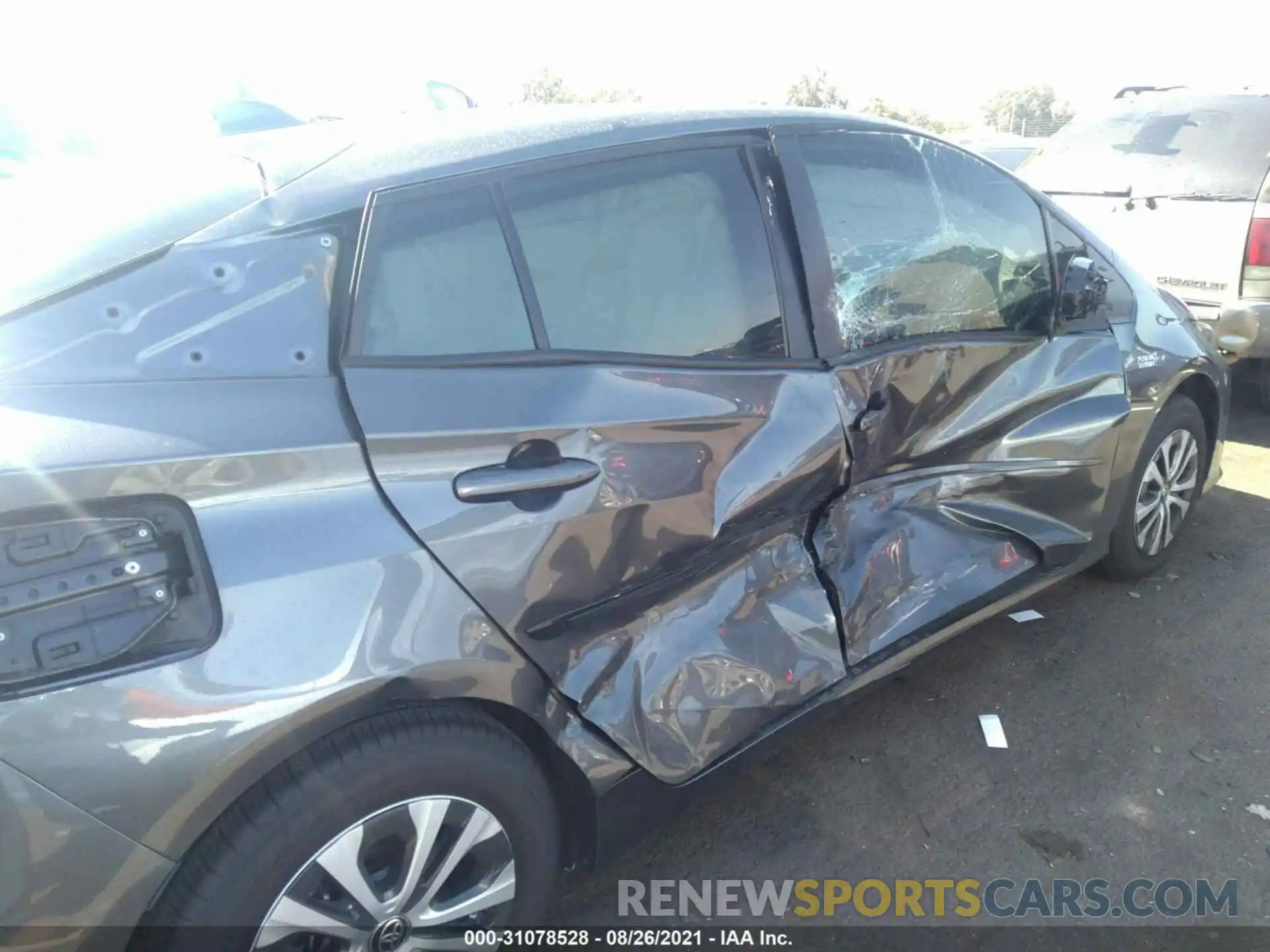 6 Photograph of a damaged car JTDKAMFP0M3189920 TOYOTA PRIUS PRIME 2021