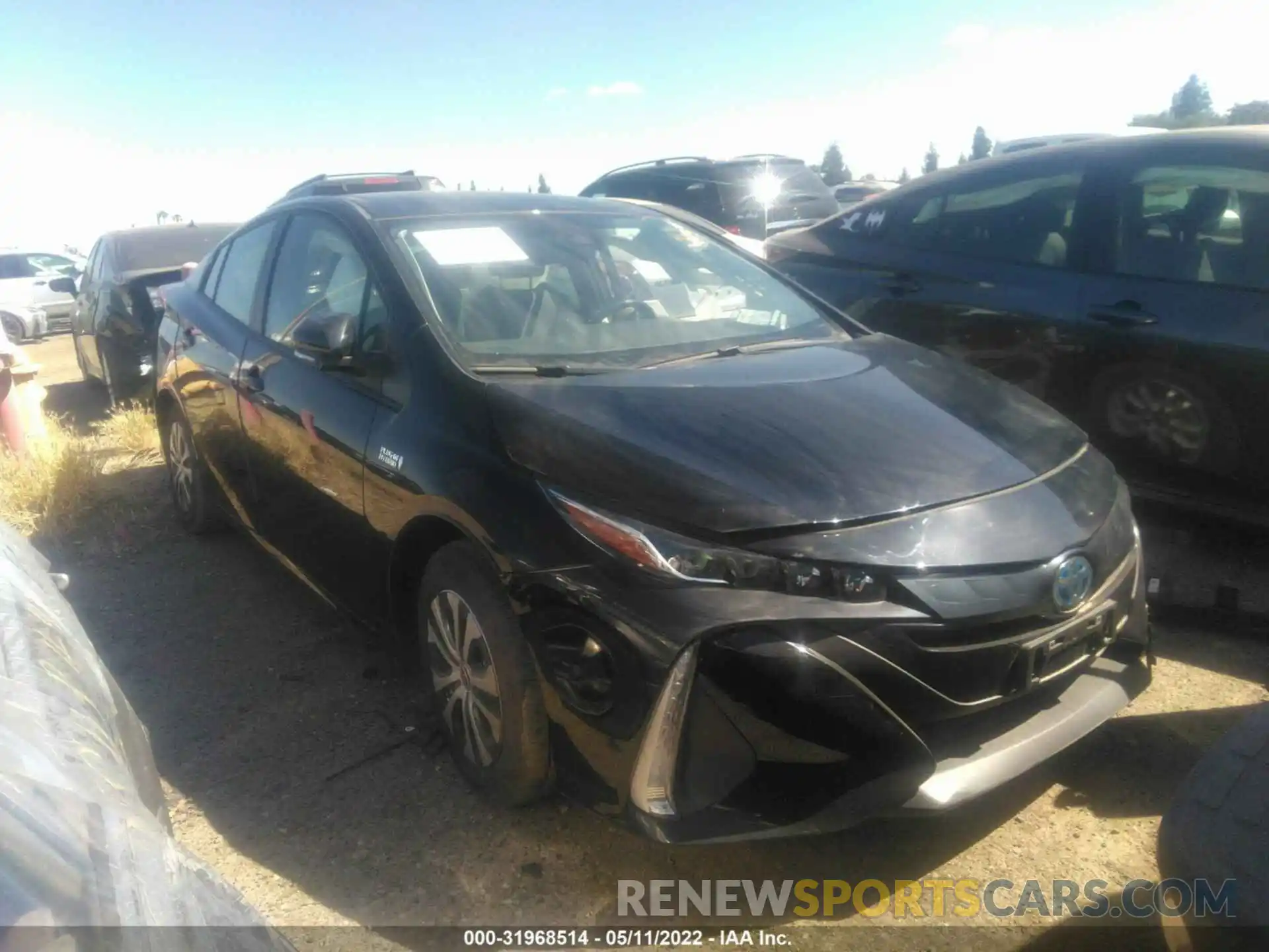 1 Photograph of a damaged car JTDKAMFP0M3189996 TOYOTA PRIUS PRIME 2021