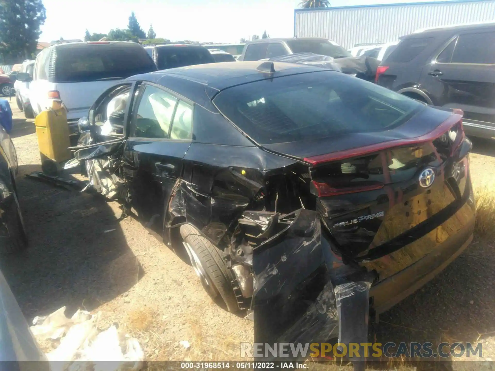 3 Photograph of a damaged car JTDKAMFP0M3189996 TOYOTA PRIUS PRIME 2021