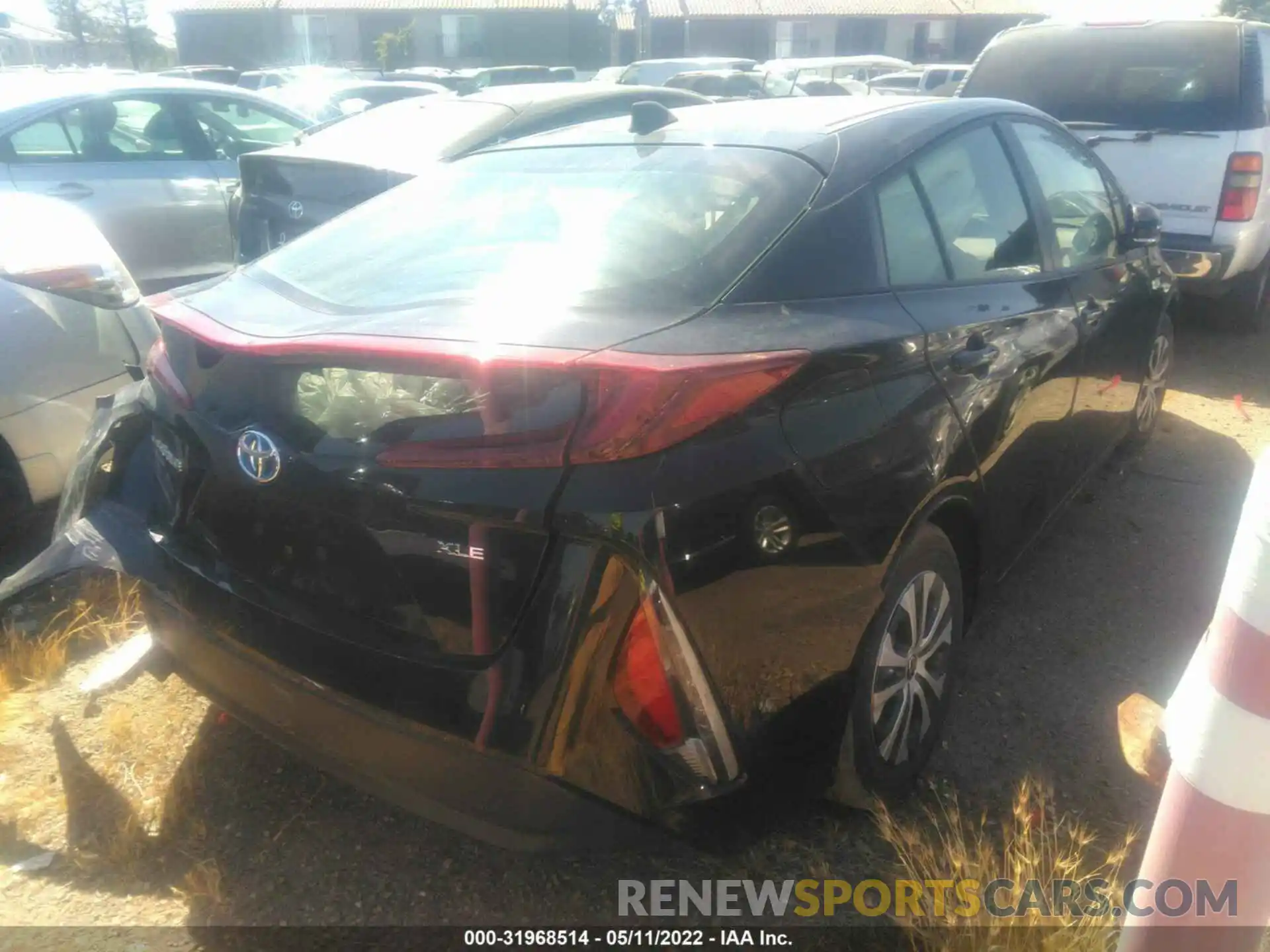 4 Photograph of a damaged car JTDKAMFP0M3189996 TOYOTA PRIUS PRIME 2021