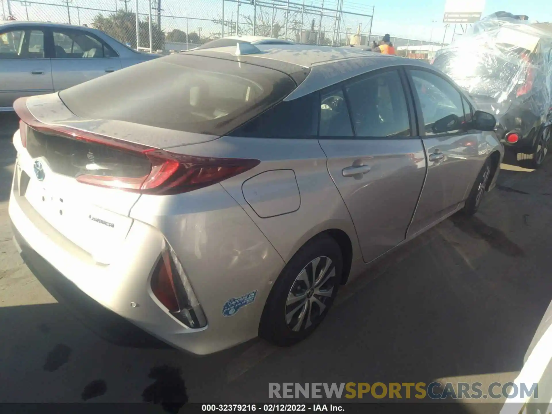 4 Photograph of a damaged car JTDKAMFP0M3190601 TOYOTA PRIUS PRIME 2021