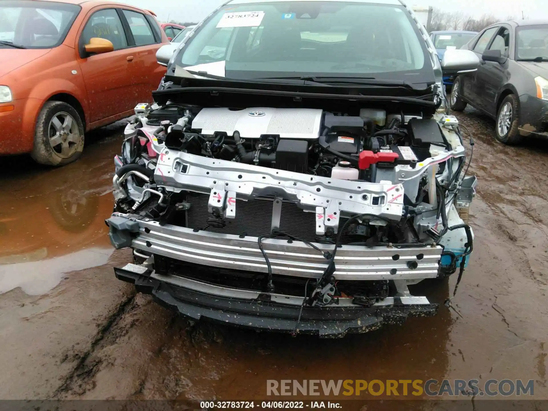 6 Photograph of a damaged car JTDKAMFP0M3196950 TOYOTA PRIUS PRIME 2021