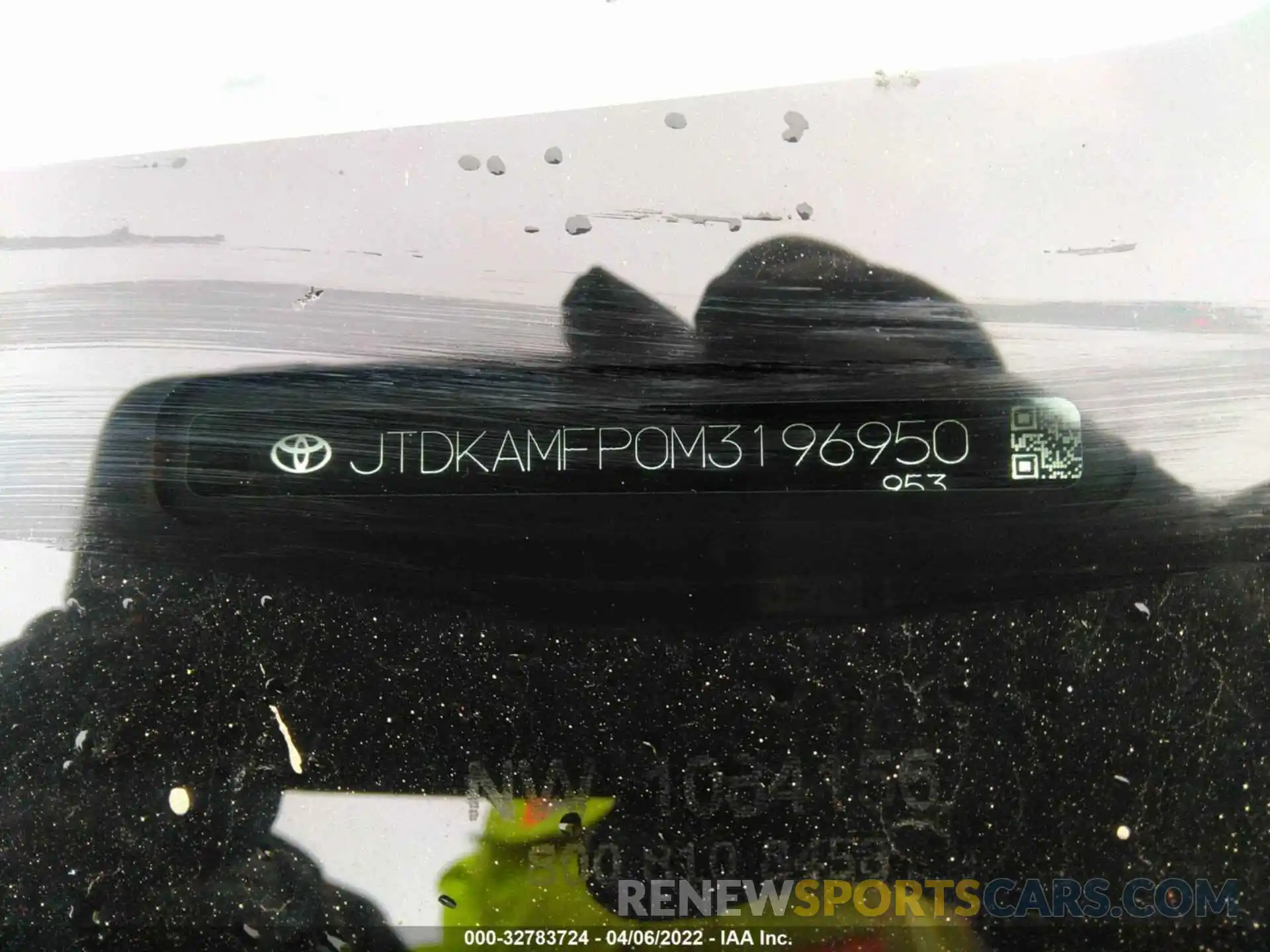 9 Photograph of a damaged car JTDKAMFP0M3196950 TOYOTA PRIUS PRIME 2021