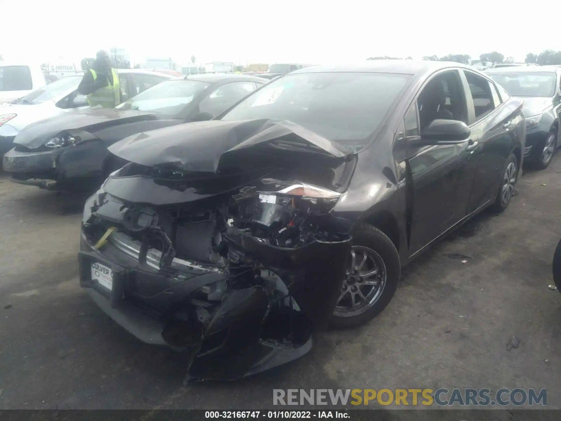 2 Photograph of a damaged car JTDKAMFP1M3171944 TOYOTA PRIUS PRIME 2021