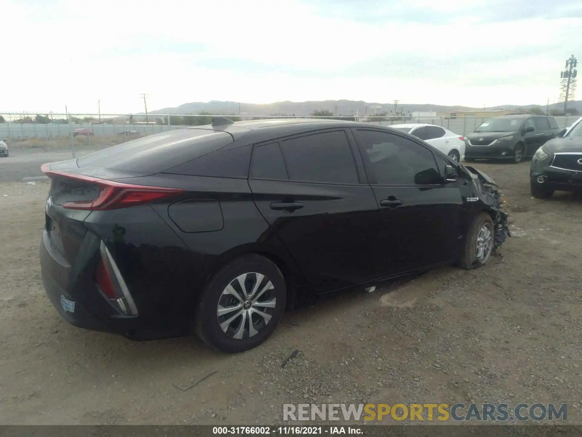 4 Photograph of a damaged car JTDKAMFP1M3174486 TOYOTA PRIUS PRIME 2021