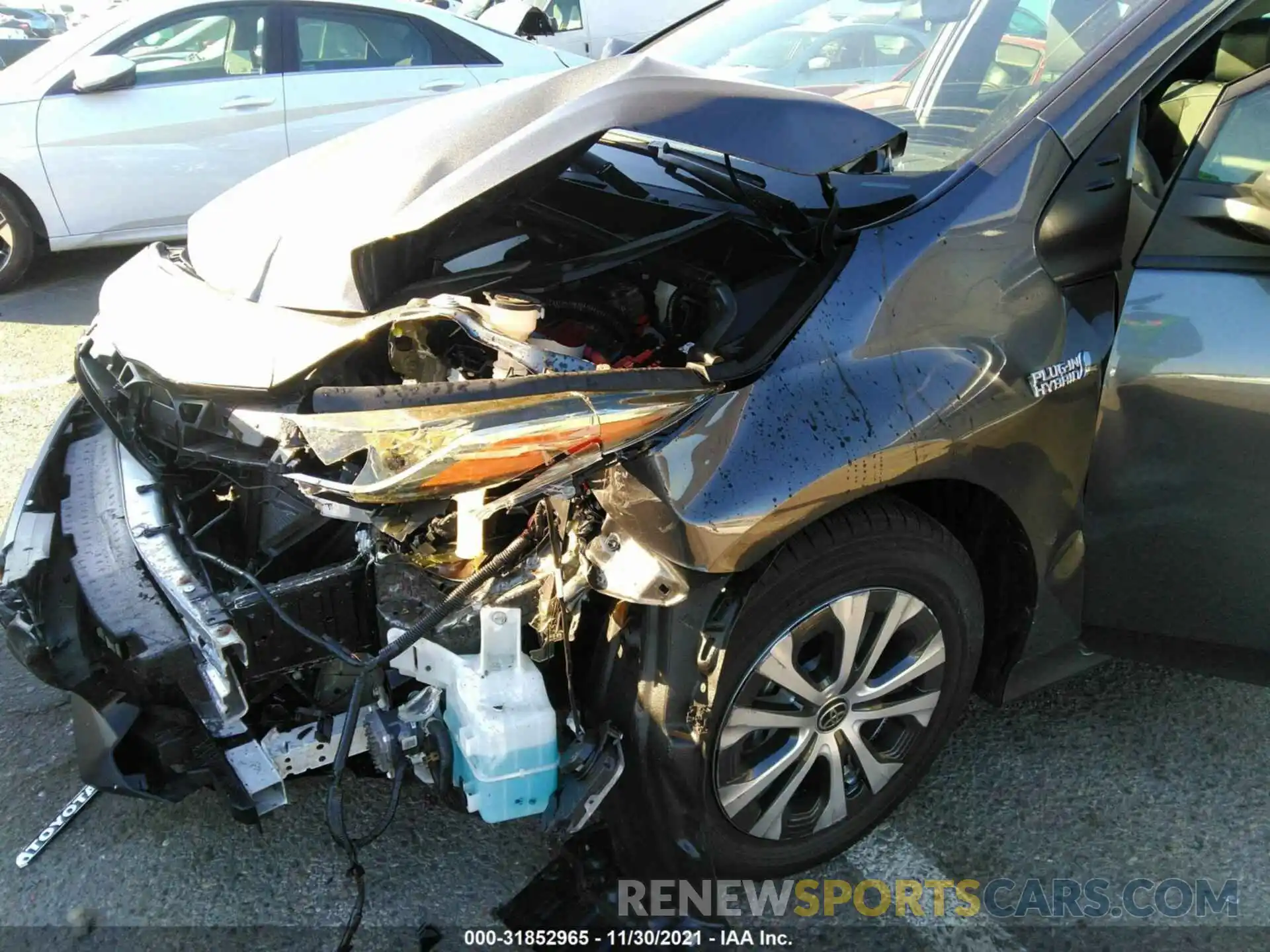 6 Photograph of a damaged car JTDKAMFP1M3176559 TOYOTA PRIUS PRIME 2021