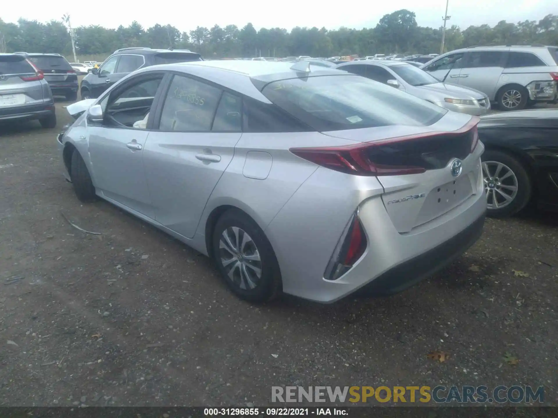 3 Photograph of a damaged car JTDKAMFP1M3177226 TOYOTA PRIUS PRIME 2021