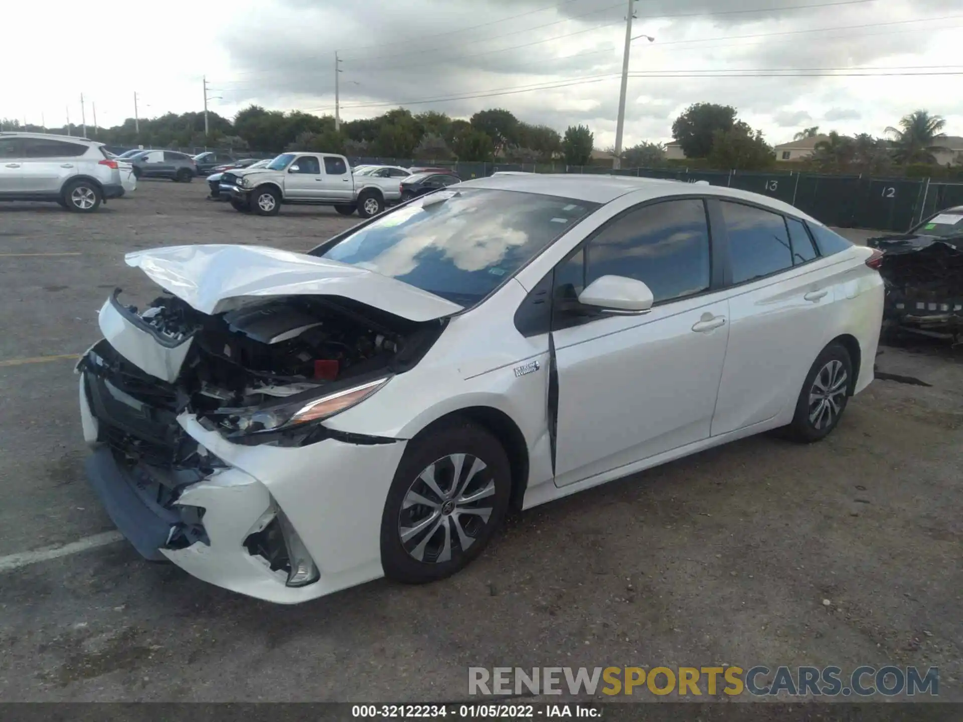 2 Photograph of a damaged car JTDKAMFP1M3178103 TOYOTA PRIUS PRIME 2021