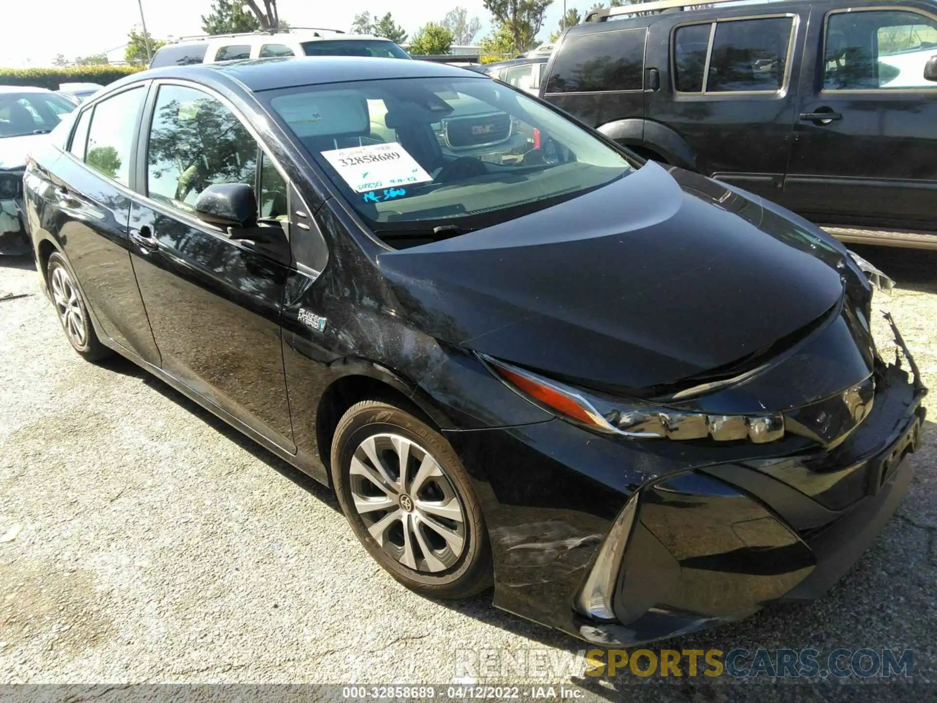 1 Photograph of a damaged car JTDKAMFP1M3180837 TOYOTA PRIUS PRIME 2021