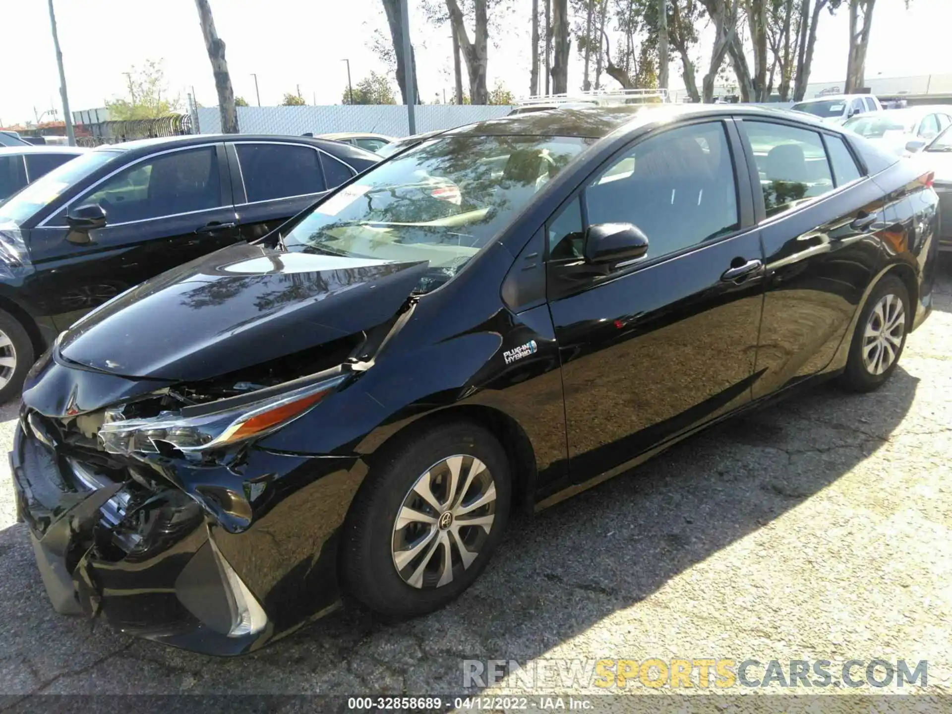 2 Photograph of a damaged car JTDKAMFP1M3180837 TOYOTA PRIUS PRIME 2021