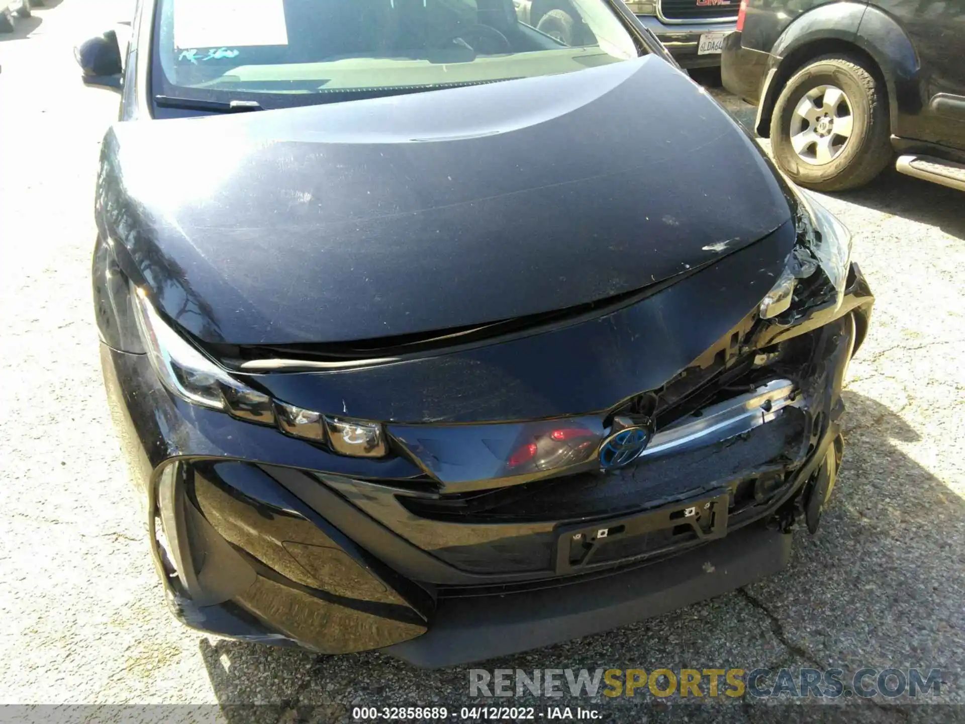 6 Photograph of a damaged car JTDKAMFP1M3180837 TOYOTA PRIUS PRIME 2021