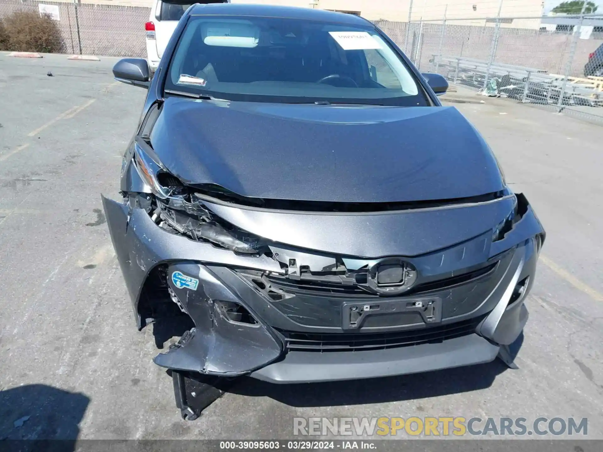 12 Photograph of a damaged car JTDKAMFP1M3187206 TOYOTA PRIUS PRIME 2021