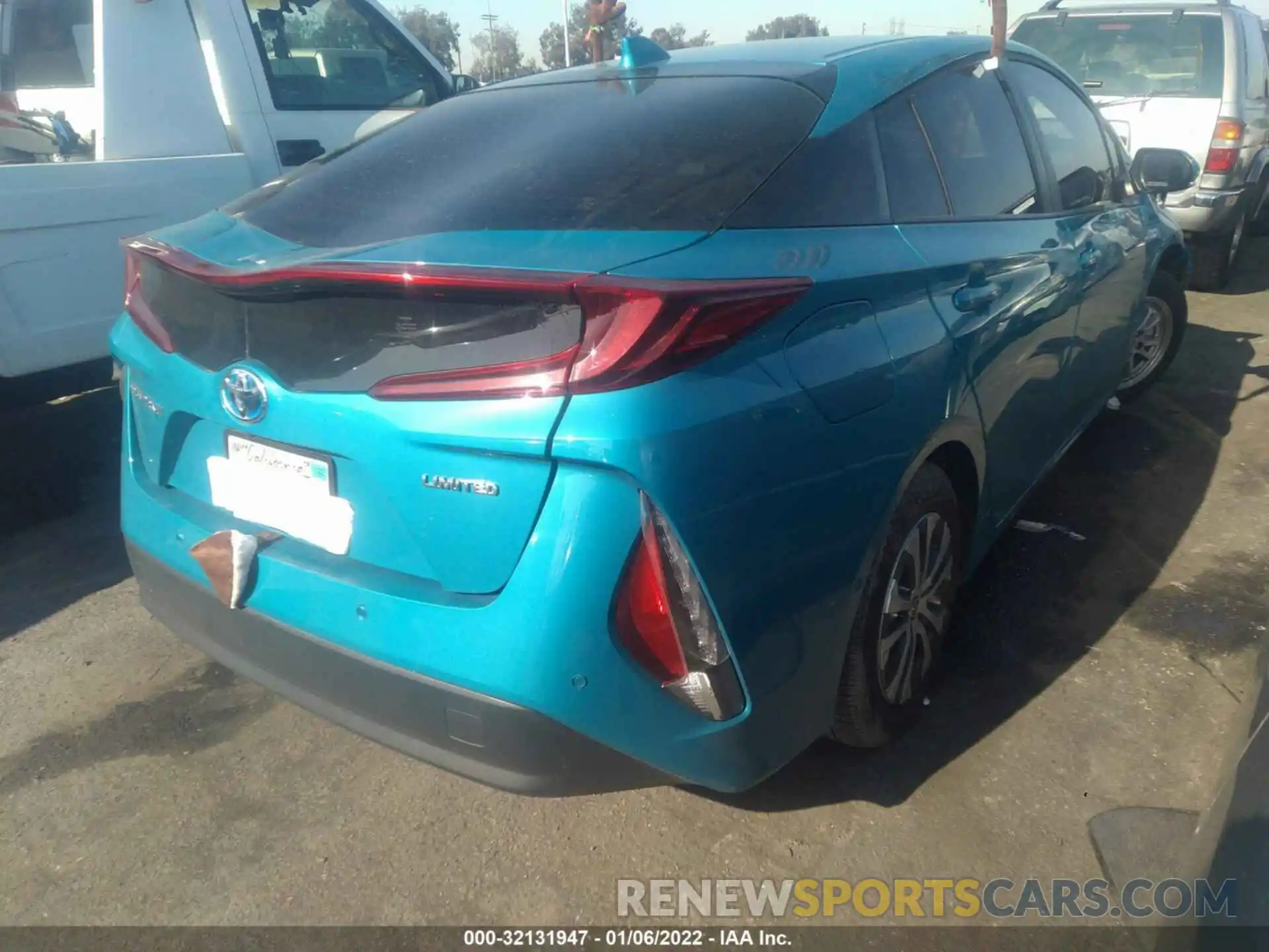 4 Фотография поврежденного автомобиля JTDKAMFP1M3188369 TOYOTA PRIUS PRIME 2021