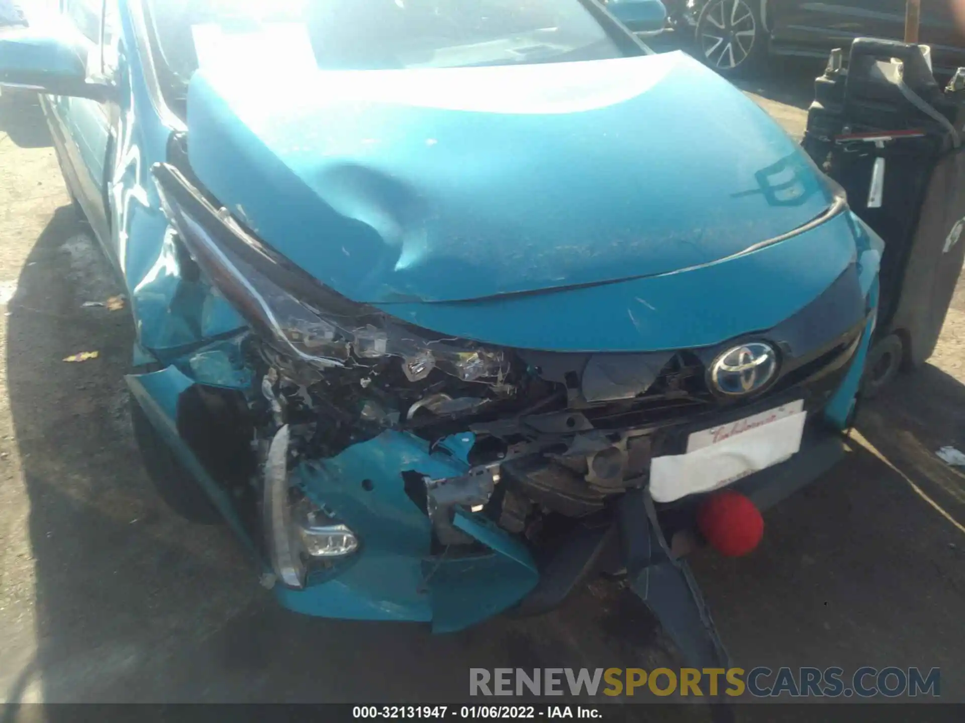 6 Photograph of a damaged car JTDKAMFP1M3188369 TOYOTA PRIUS PRIME 2021