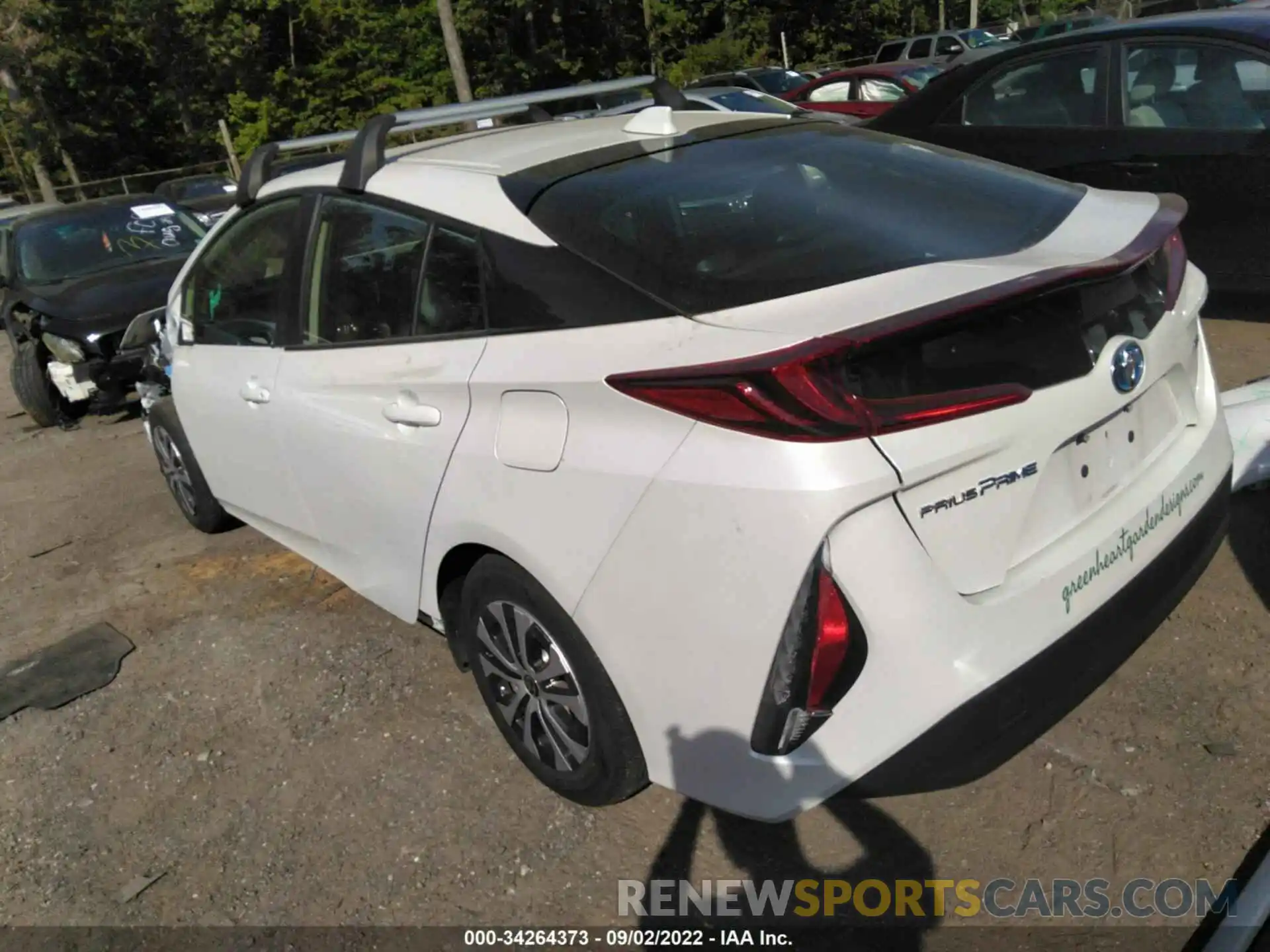 3 Photograph of a damaged car JTDKAMFP2M3168552 TOYOTA PRIUS PRIME 2021