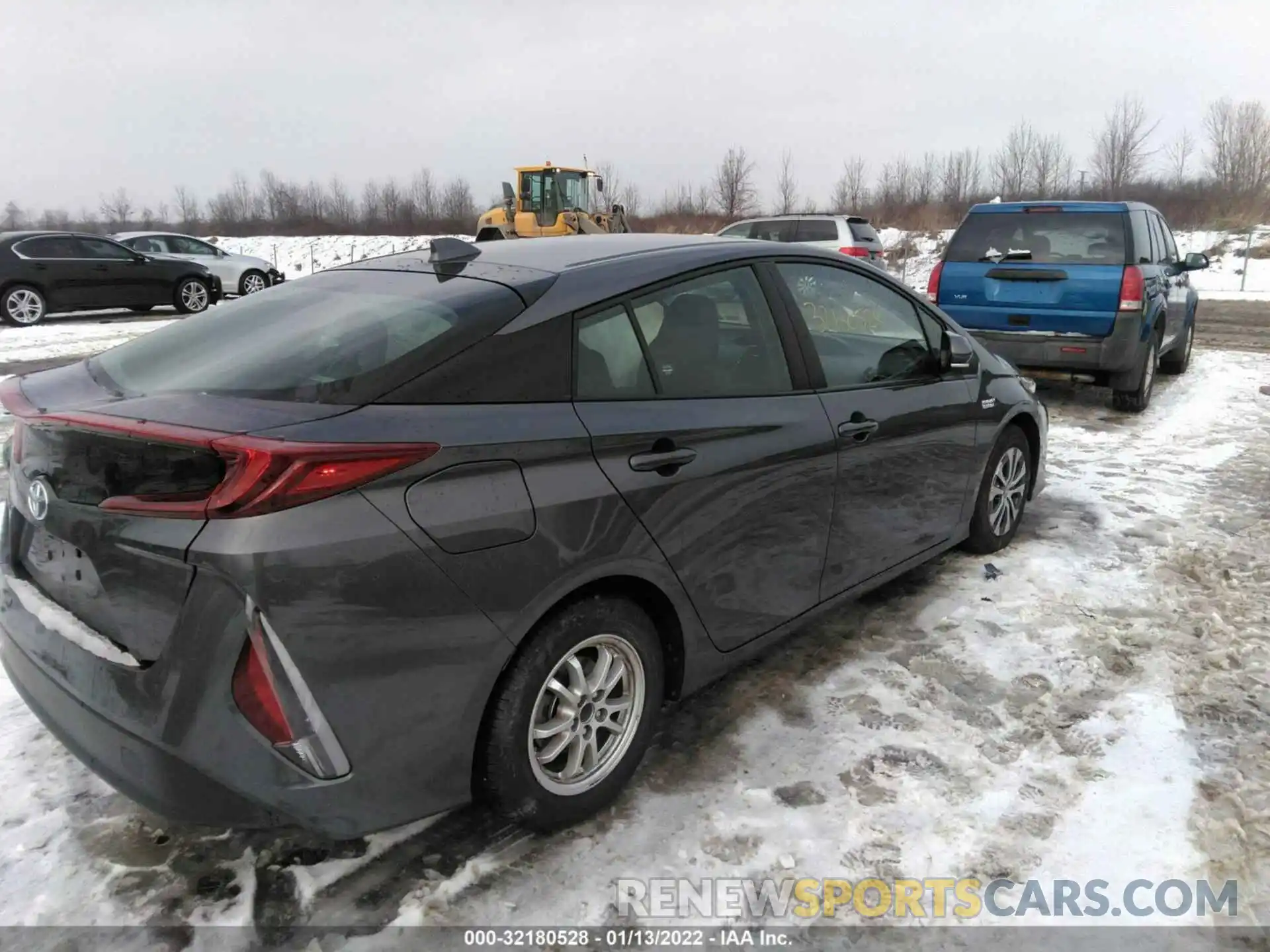 4 Фотография поврежденного автомобиля JTDKAMFP2M3179714 TOYOTA PRIUS PRIME 2021