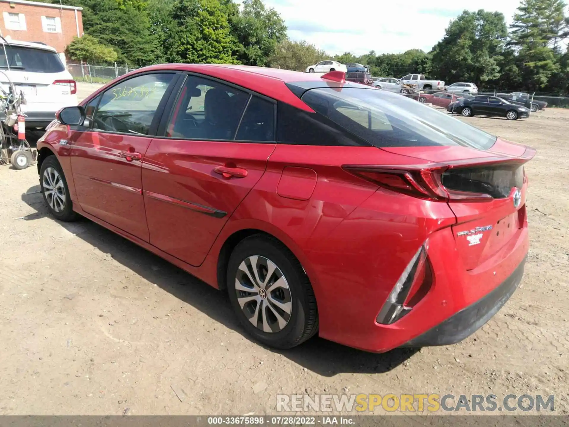 3 Photograph of a damaged car JTDKAMFP2M3187585 TOYOTA PRIUS PRIME 2021