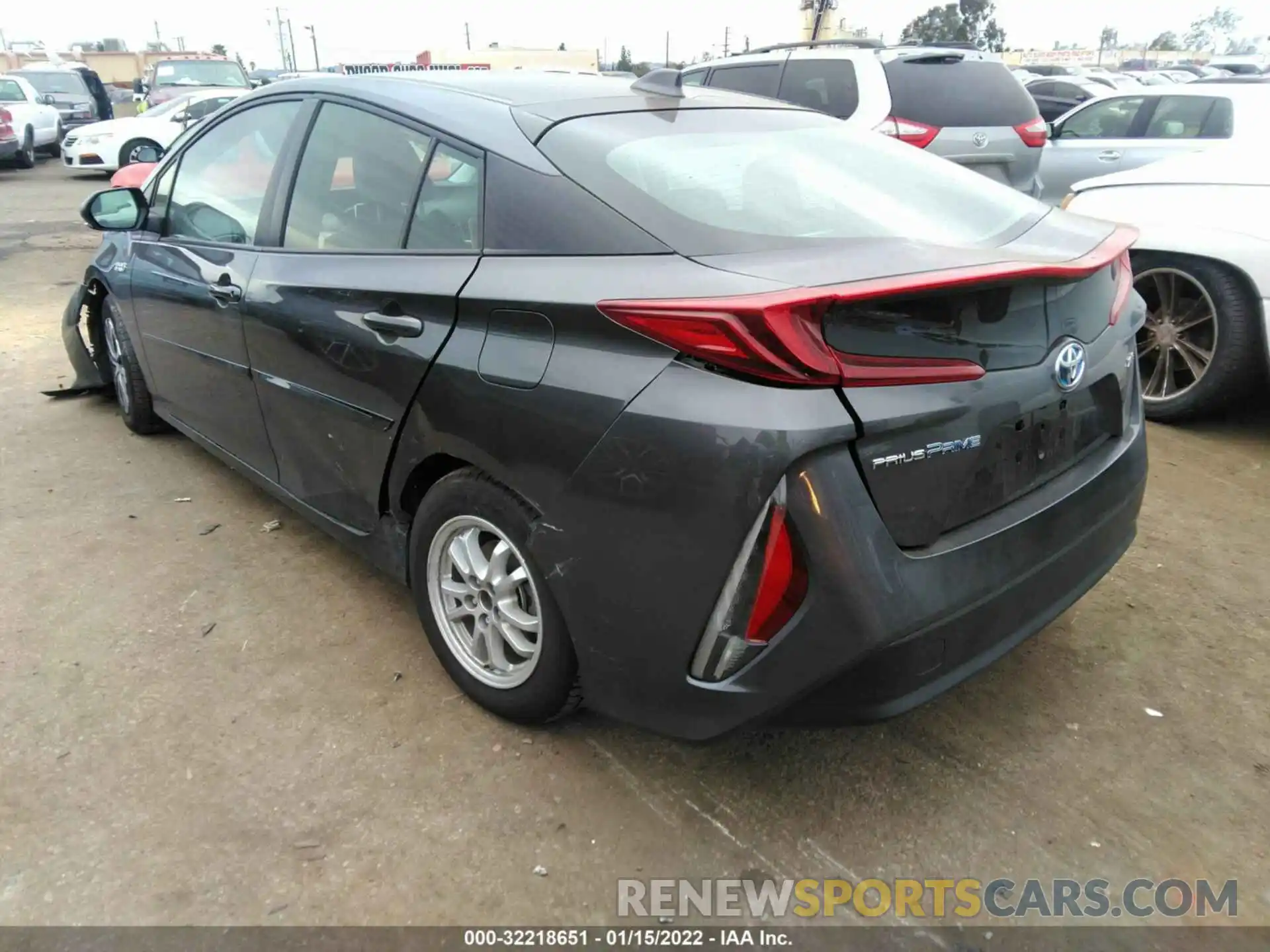 3 Photograph of a damaged car JTDKAMFP2M3192186 TOYOTA PRIUS PRIME 2021