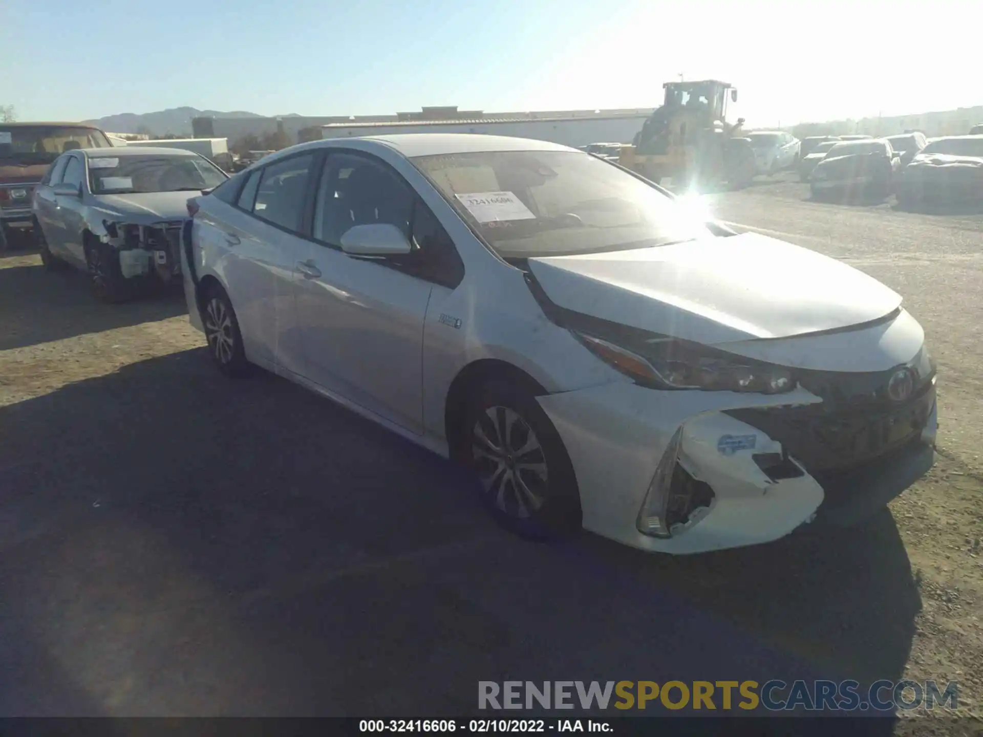 1 Photograph of a damaged car JTDKAMFP3M3168981 TOYOTA PRIUS PRIME 2021