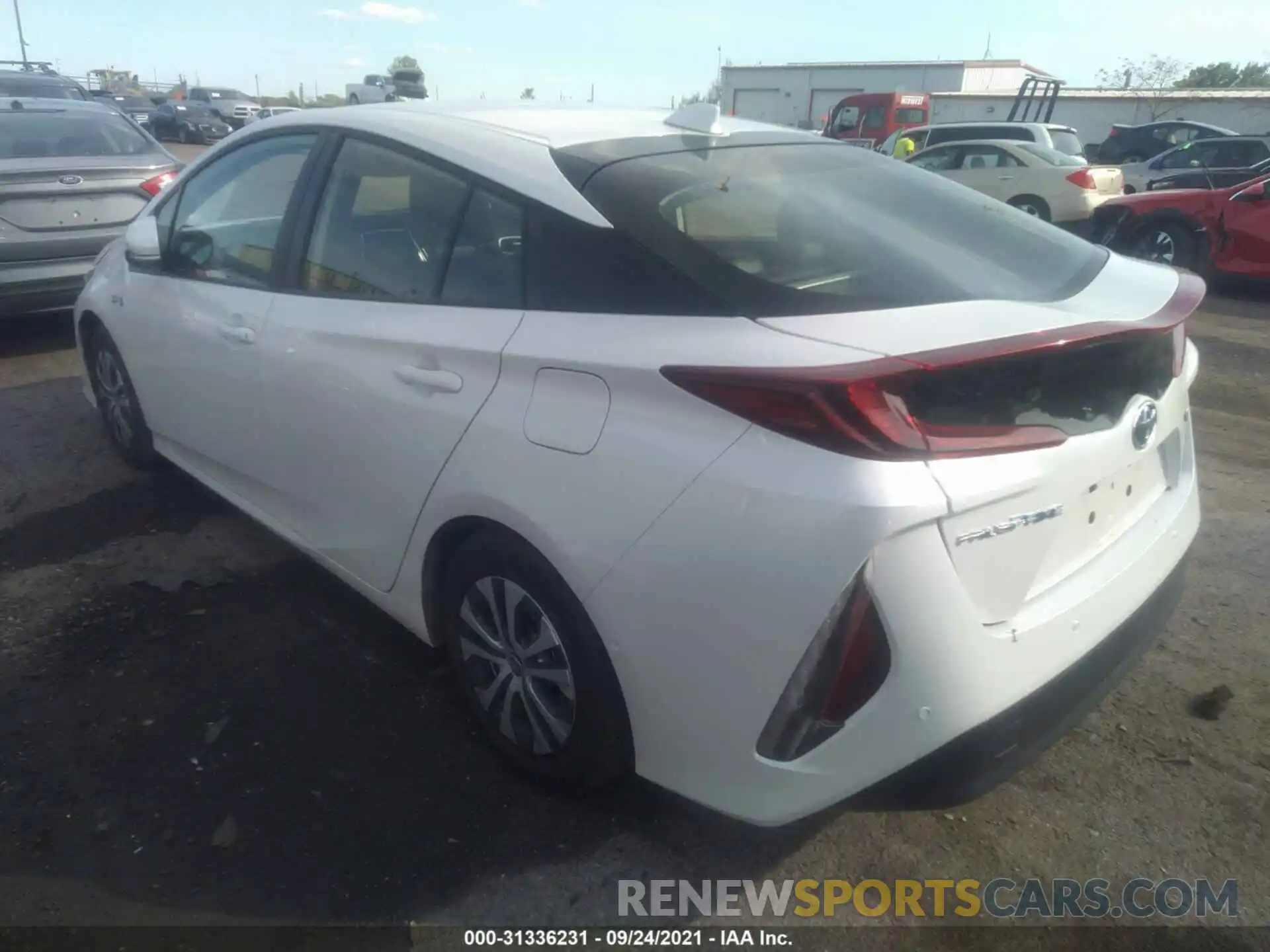 3 Photograph of a damaged car JTDKAMFP3M3169256 TOYOTA PRIUS PRIME 2021