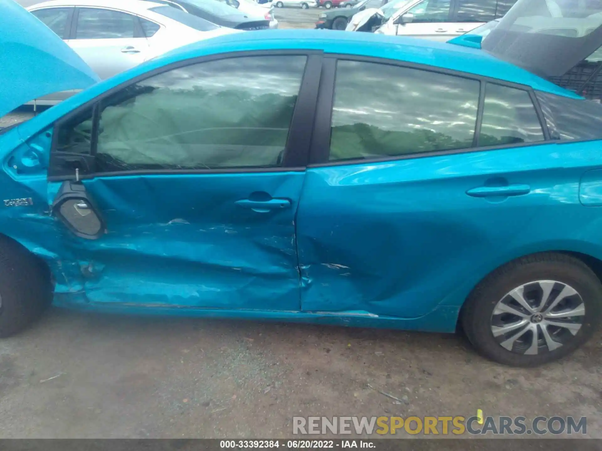 6 Photograph of a damaged car JTDKAMFP3M3175297 TOYOTA PRIUS PRIME 2021