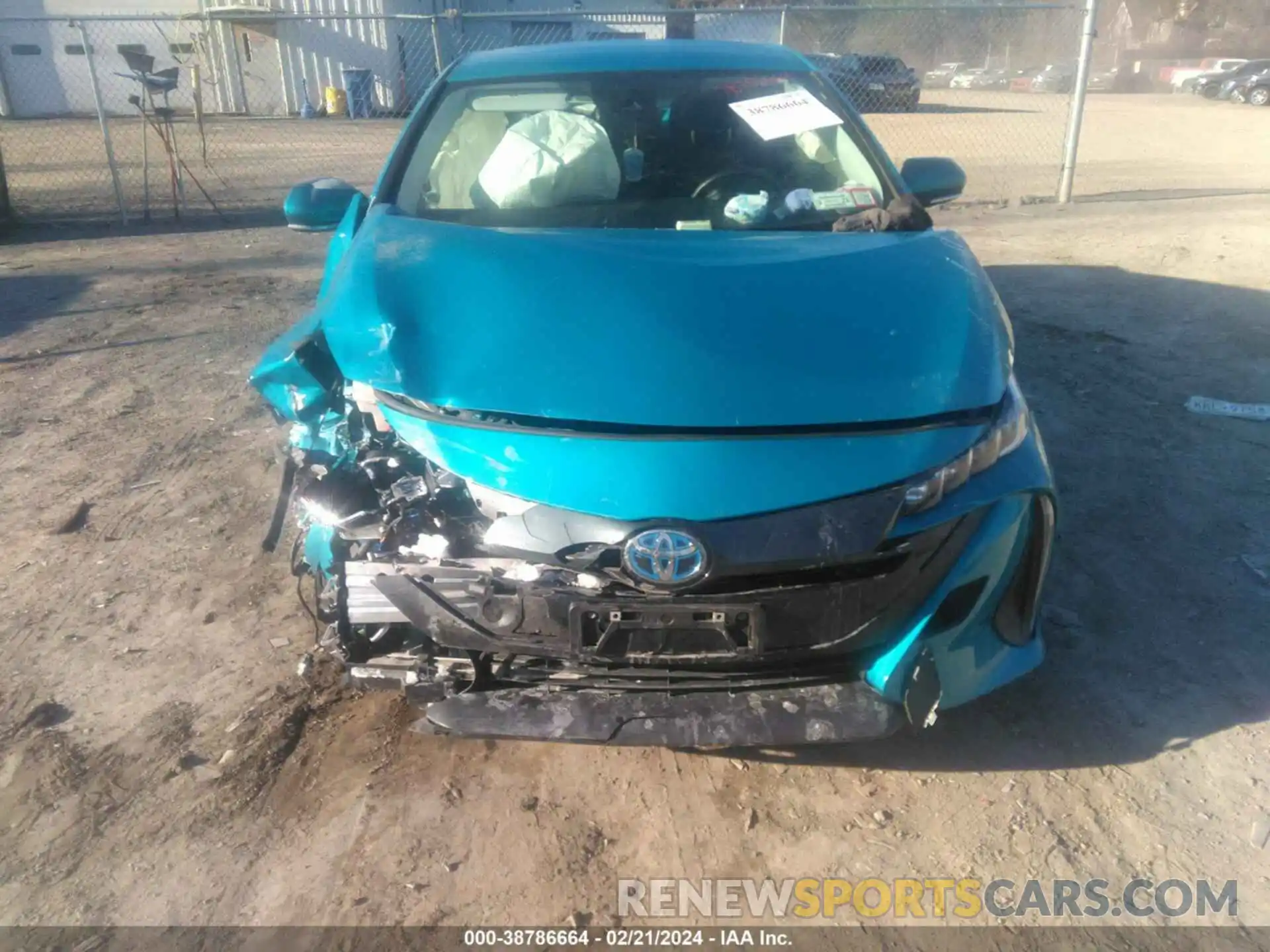 11 Photograph of a damaged car JTDKAMFP3M3181701 TOYOTA PRIUS PRIME 2021