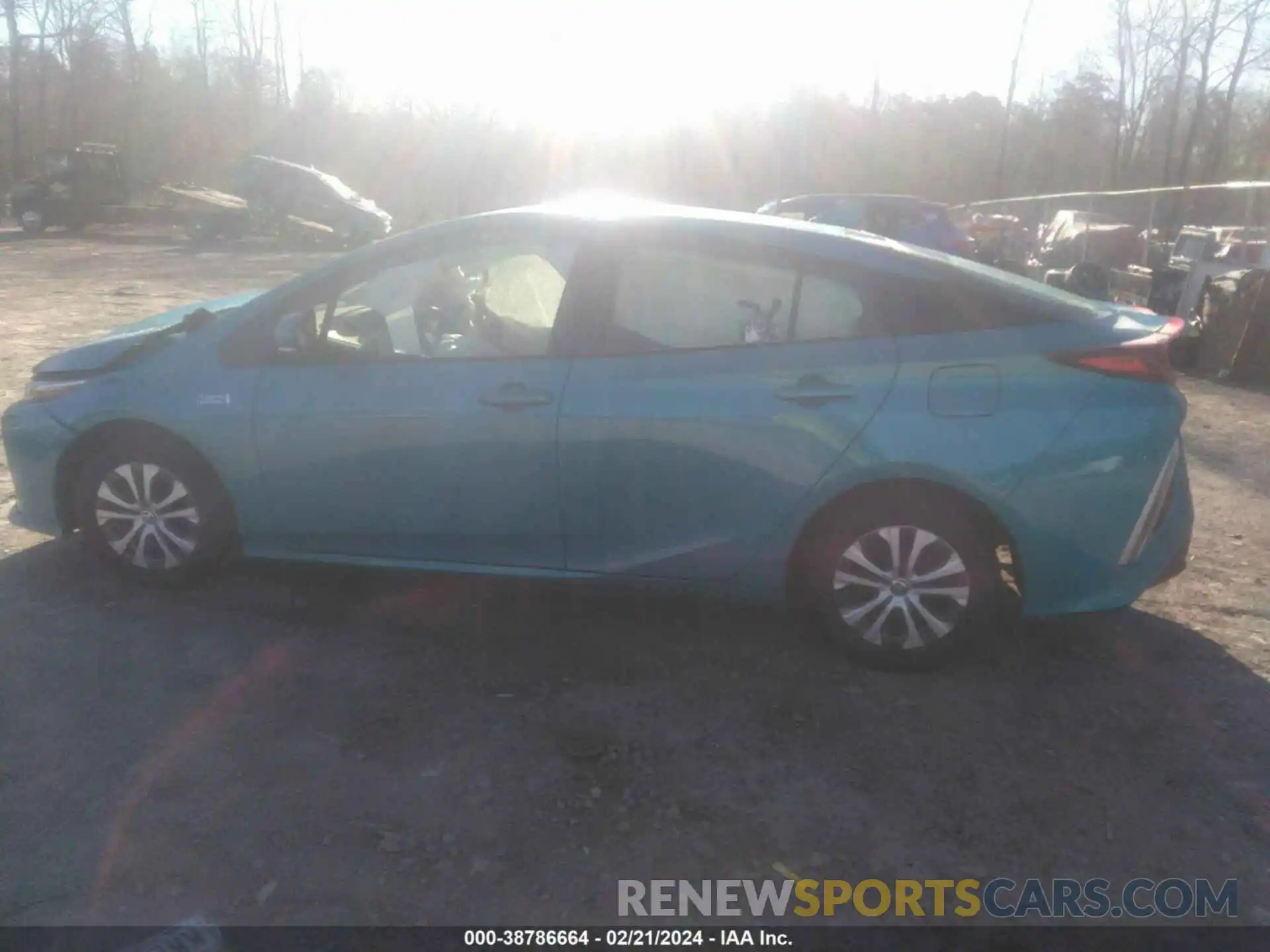 13 Photograph of a damaged car JTDKAMFP3M3181701 TOYOTA PRIUS PRIME 2021