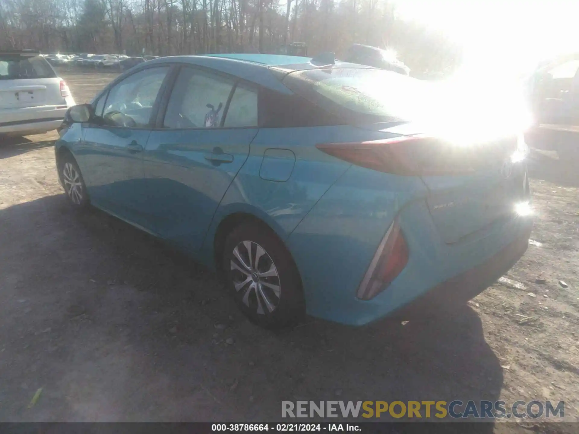 3 Photograph of a damaged car JTDKAMFP3M3181701 TOYOTA PRIUS PRIME 2021