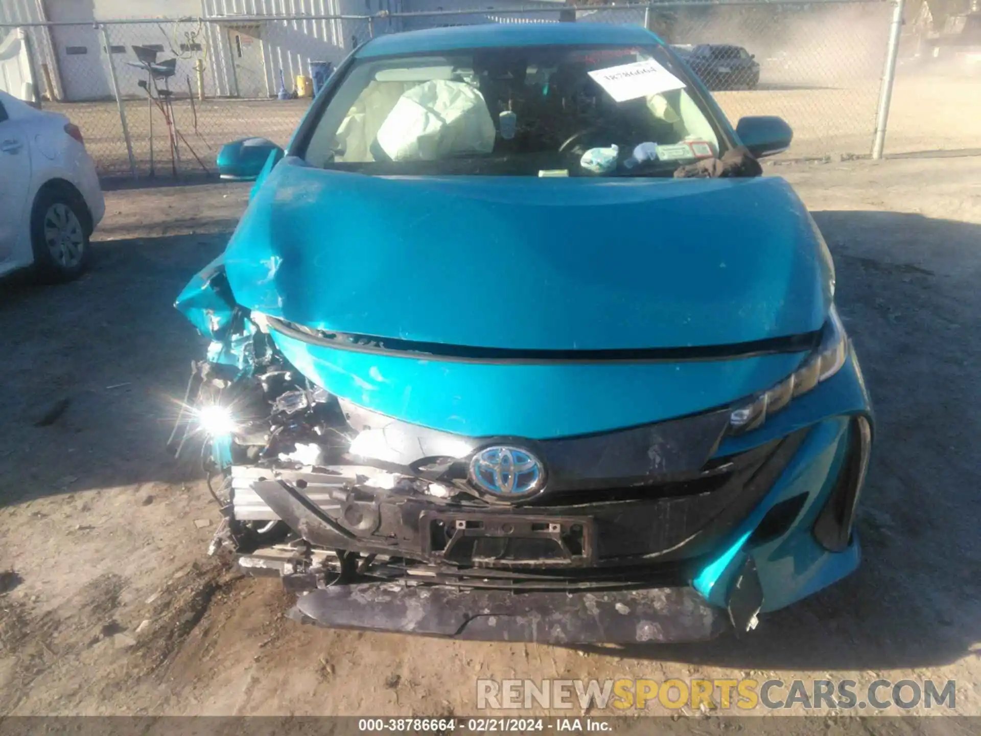 6 Photograph of a damaged car JTDKAMFP3M3181701 TOYOTA PRIUS PRIME 2021