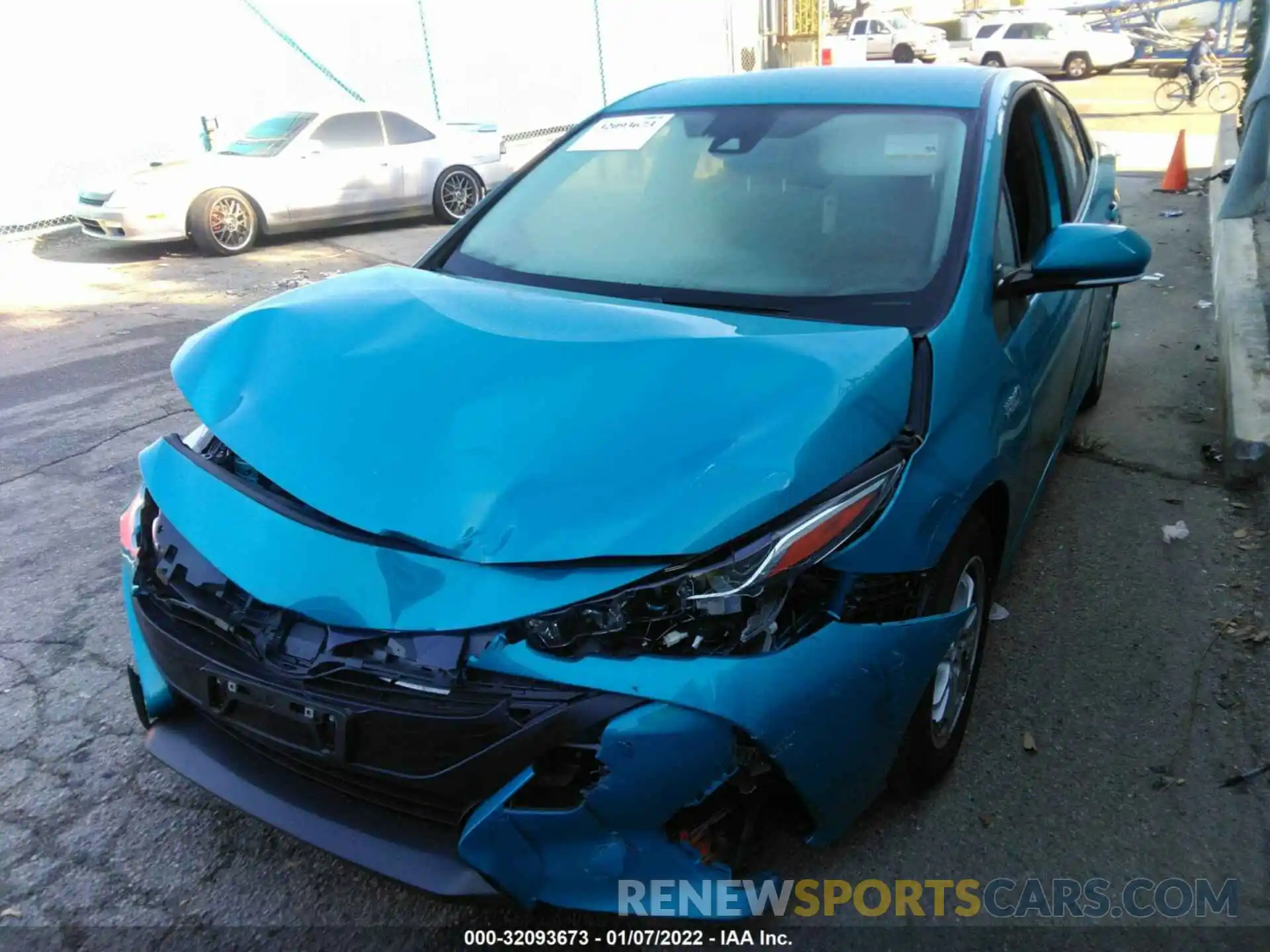 2 Photograph of a damaged car JTDKAMFP3M3182542 TOYOTA PRIUS PRIME 2021