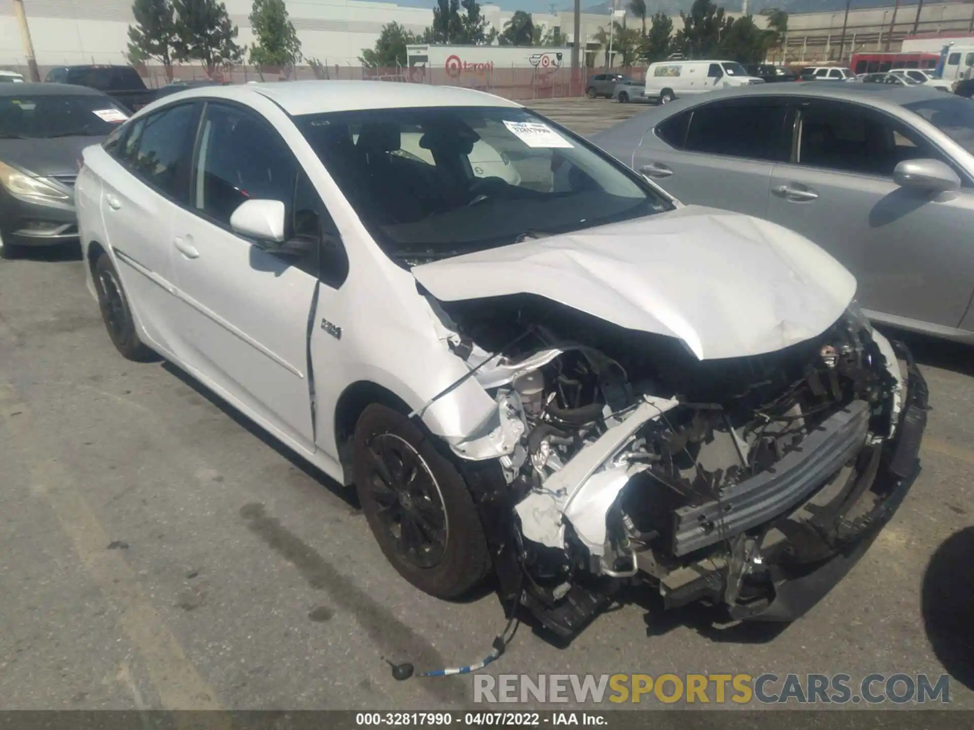 1 Photograph of a damaged car JTDKAMFP3M3184548 TOYOTA PRIUS PRIME 2021