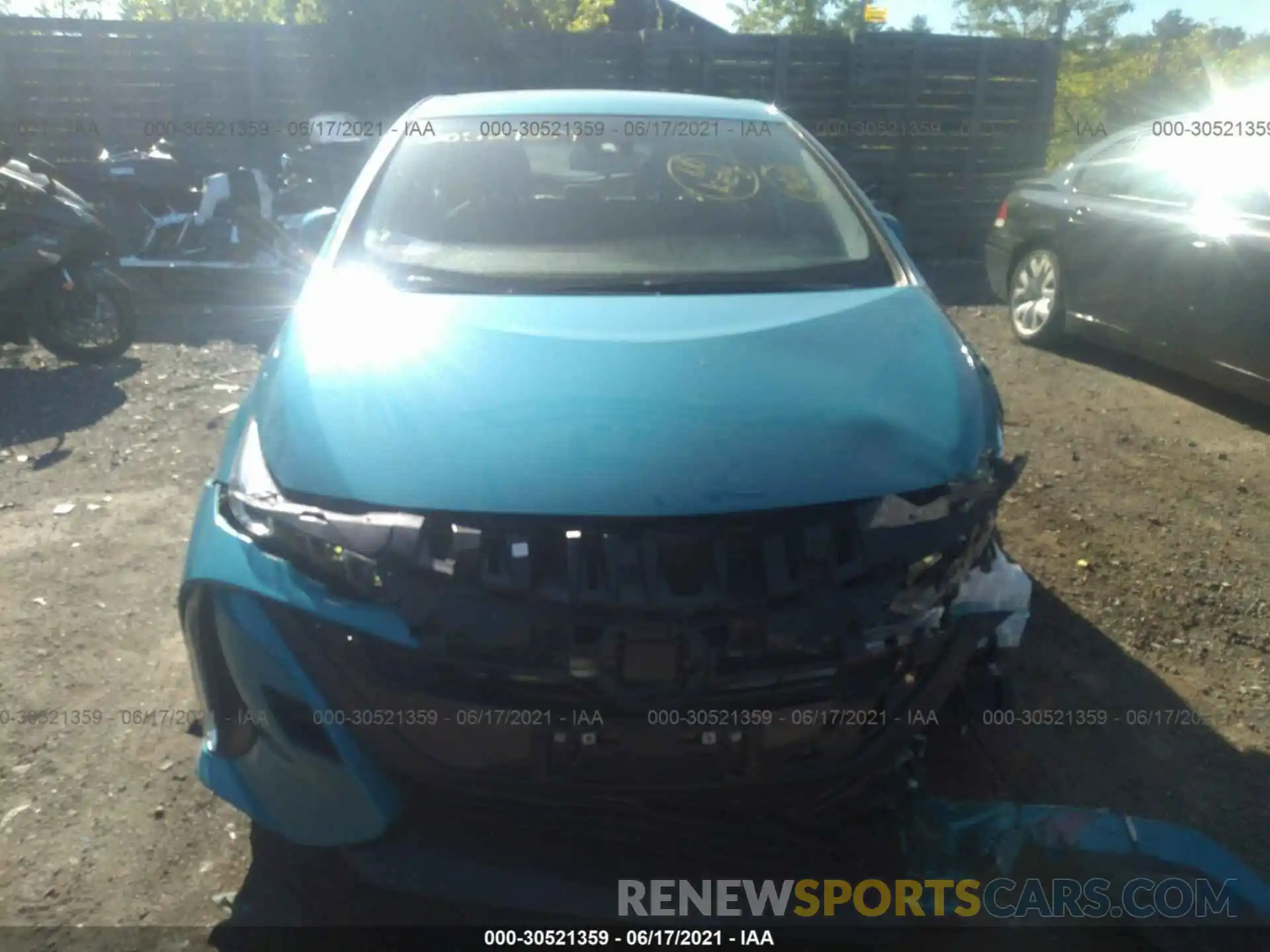 6 Photograph of a damaged car JTDKAMFP3M3189765 TOYOTA PRIUS PRIME 2021