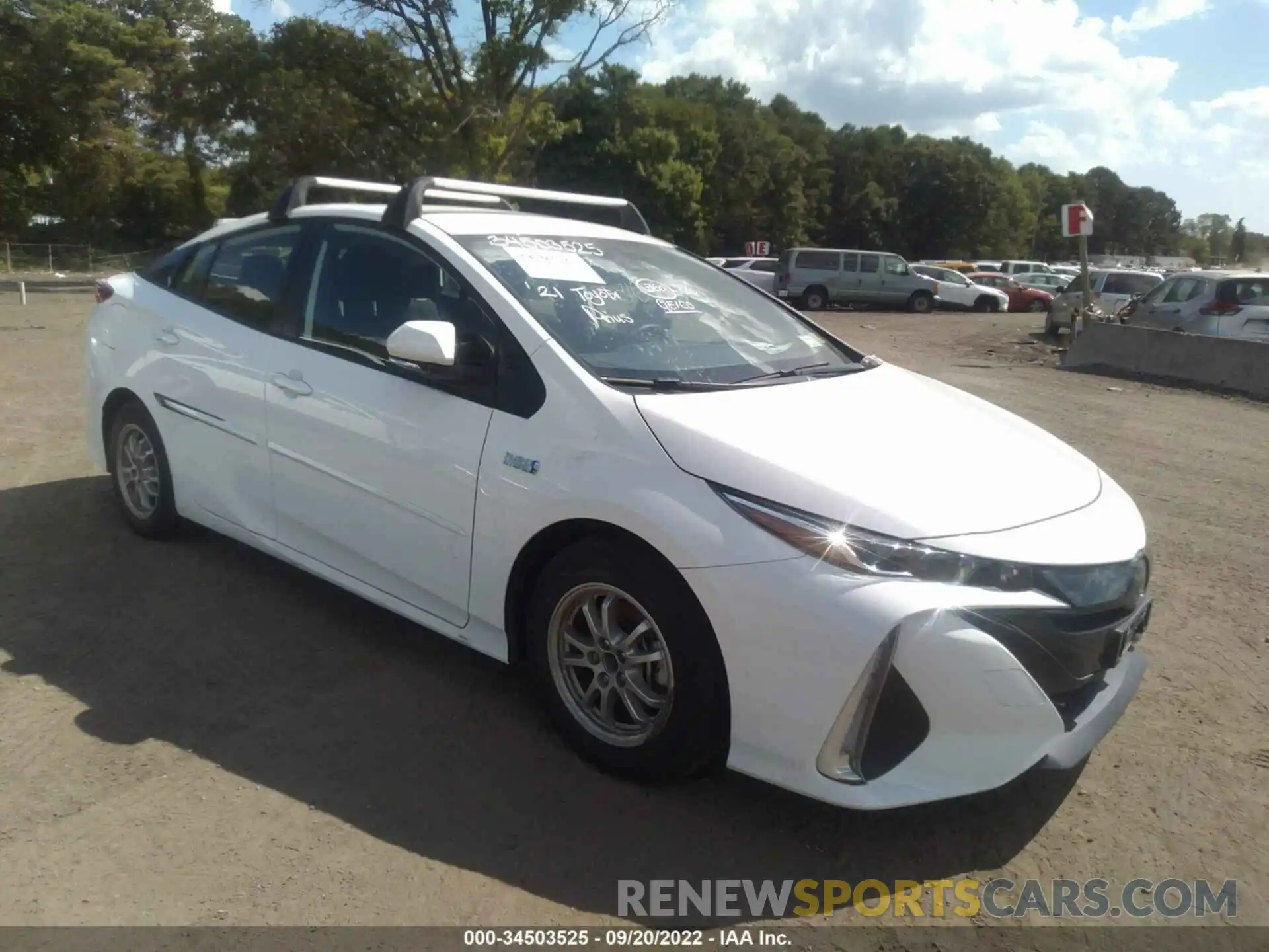 6 Photograph of a damaged car JTDKAMFP3M3192052 TOYOTA PRIUS PRIME 2021