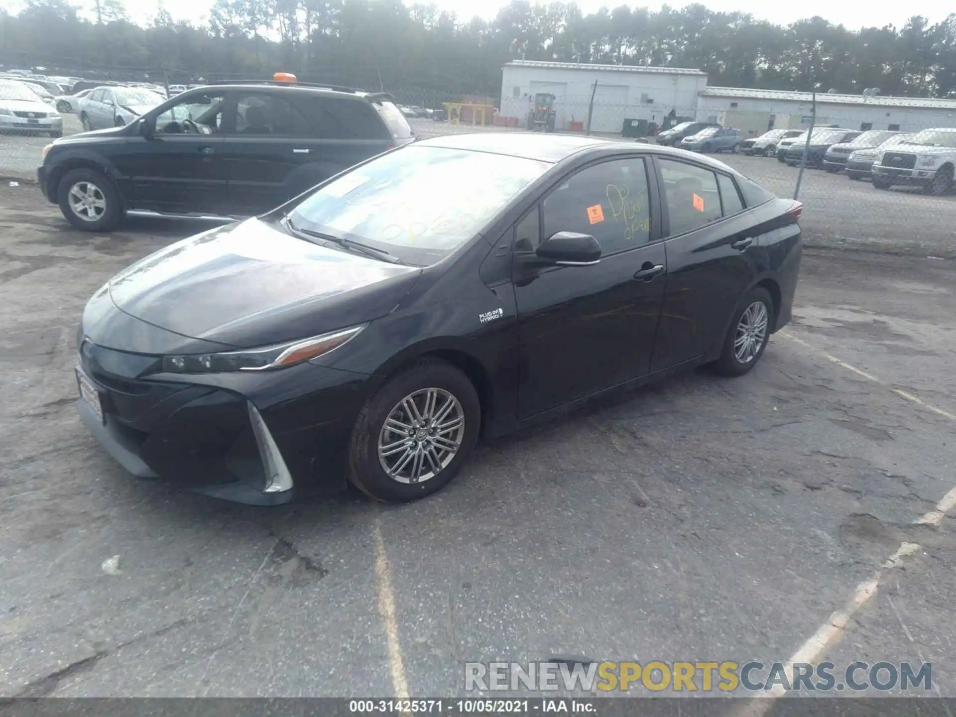 2 Photograph of a damaged car JTDKAMFP3M3196151 TOYOTA PRIUS PRIME 2021