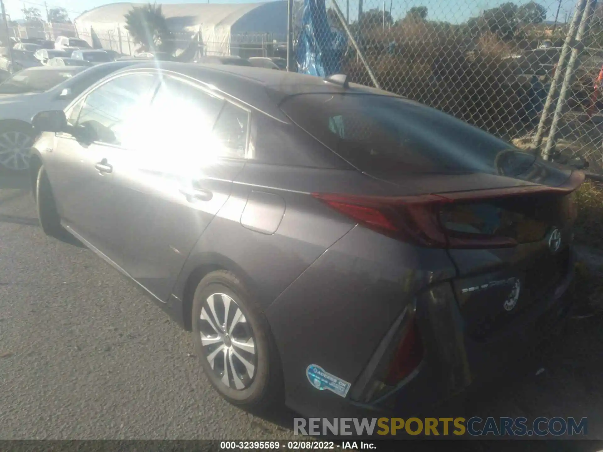 3 Photograph of a damaged car JTDKAMFP4M3168228 TOYOTA PRIUS PRIME 2021